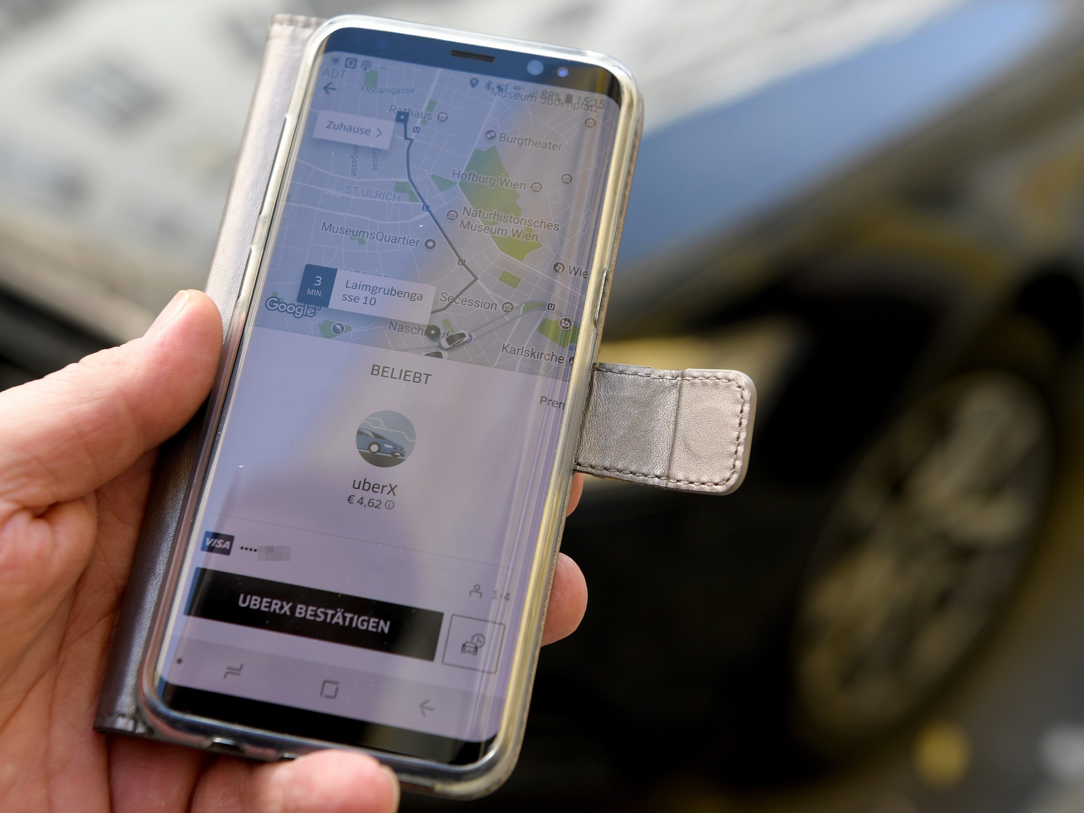 Der Wien-Attentäter könnte per Uber in die Innenstadt gelangt sein. Der Wien-Attentäter könnte per Uber in die Innenstadt gelangt sein.