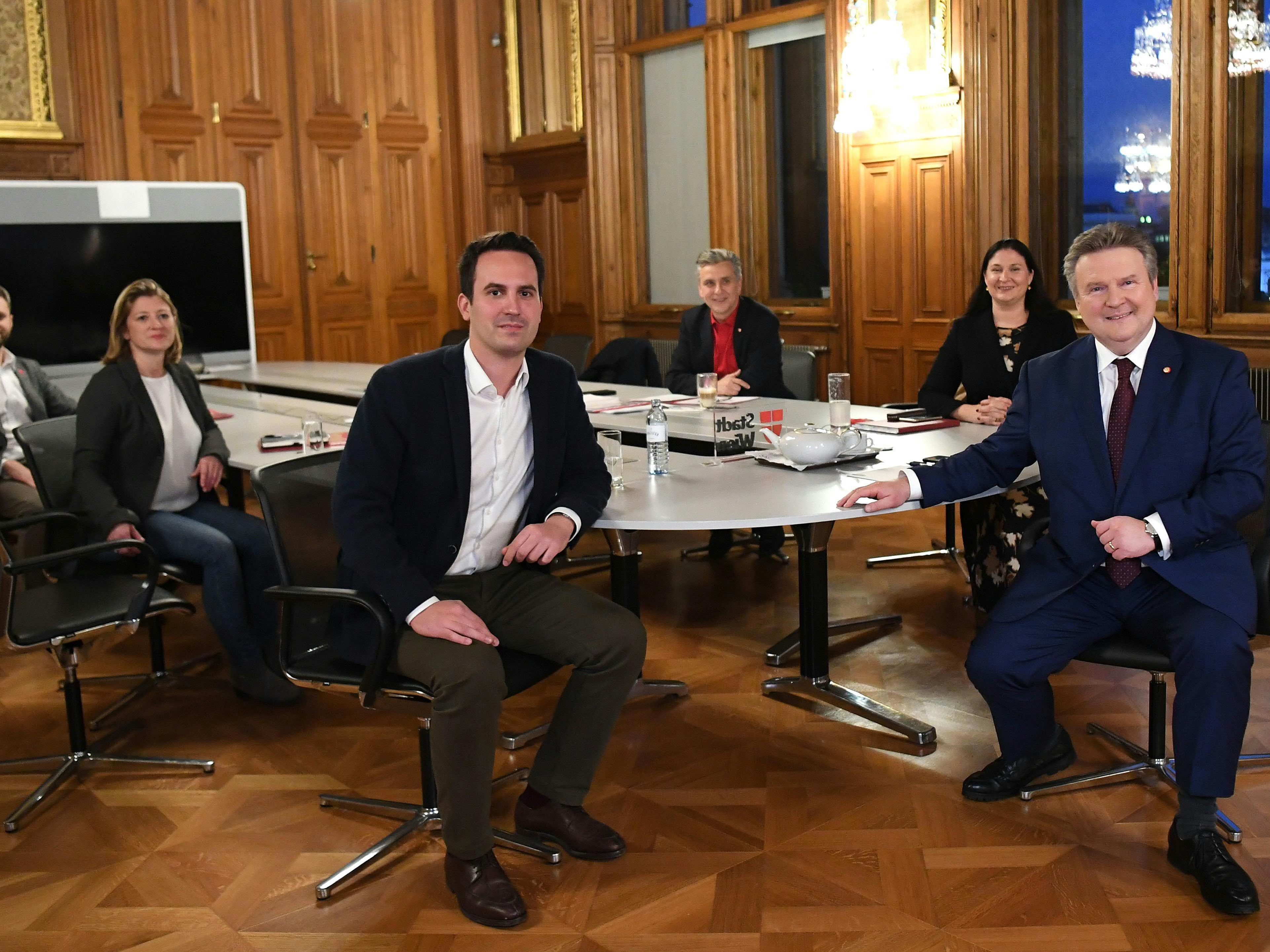 Die Koalition zwischen den NEOS und der SPÖ ist so gut wie fix. Die Koalition zwischen den NEOS und der SPÖ ist so gut wie fix.