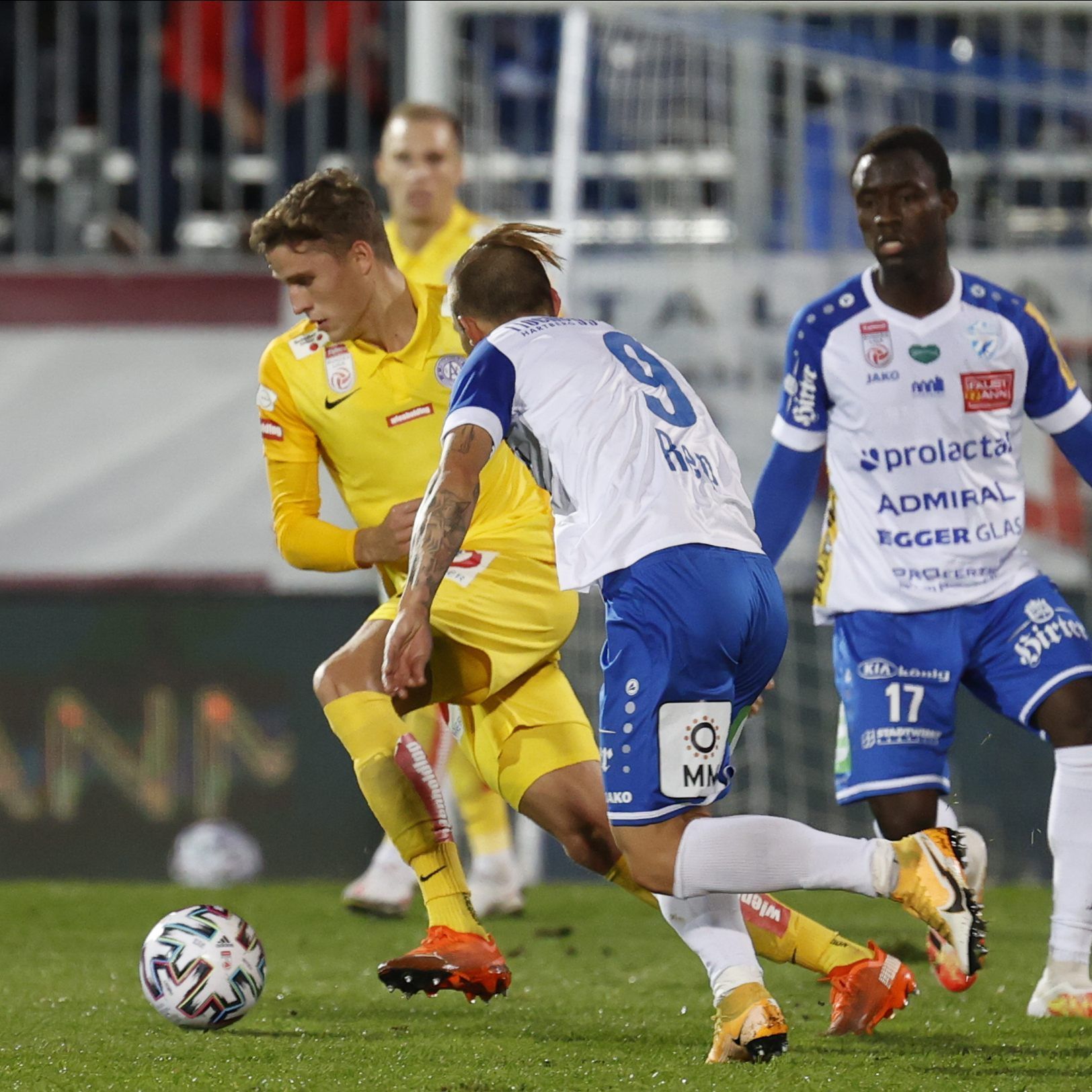 Austria Wien ist am Mittwoch gegen Hartberg im Cup-Achtelfinale gefordert.