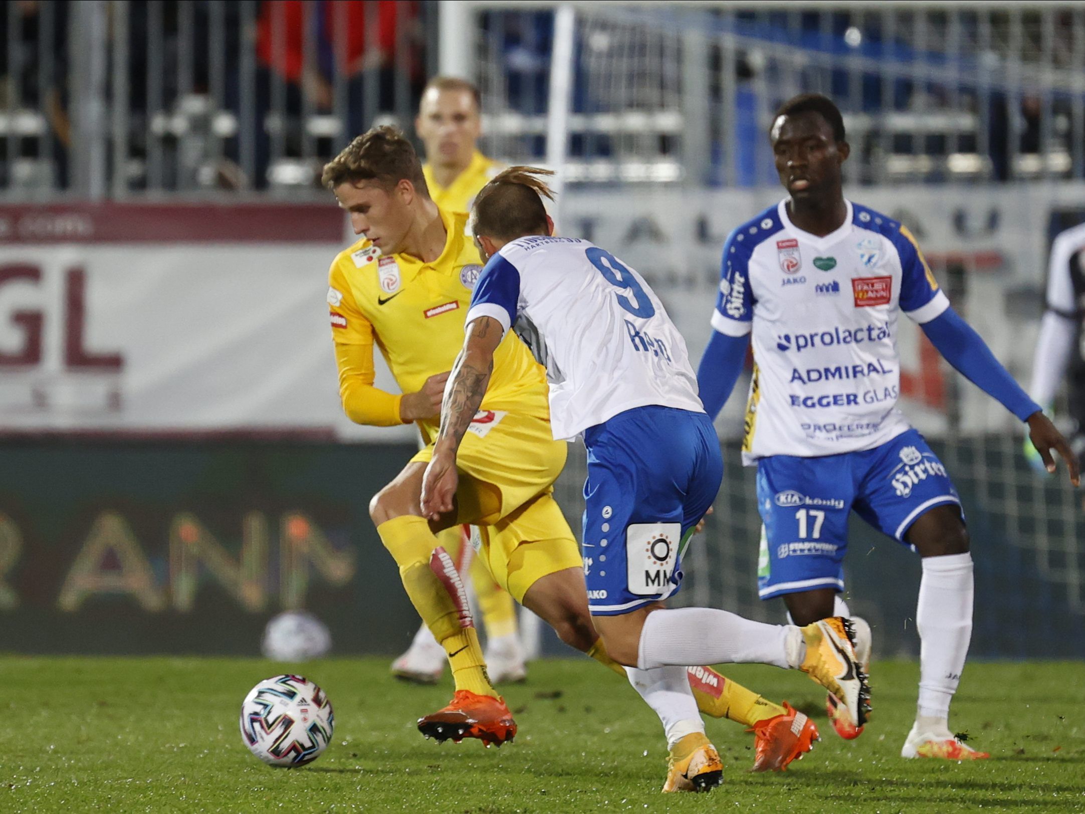 Austria Wien ist am Mittwoch gegen Hartberg im Cup-Achtelfinale gefordert.
