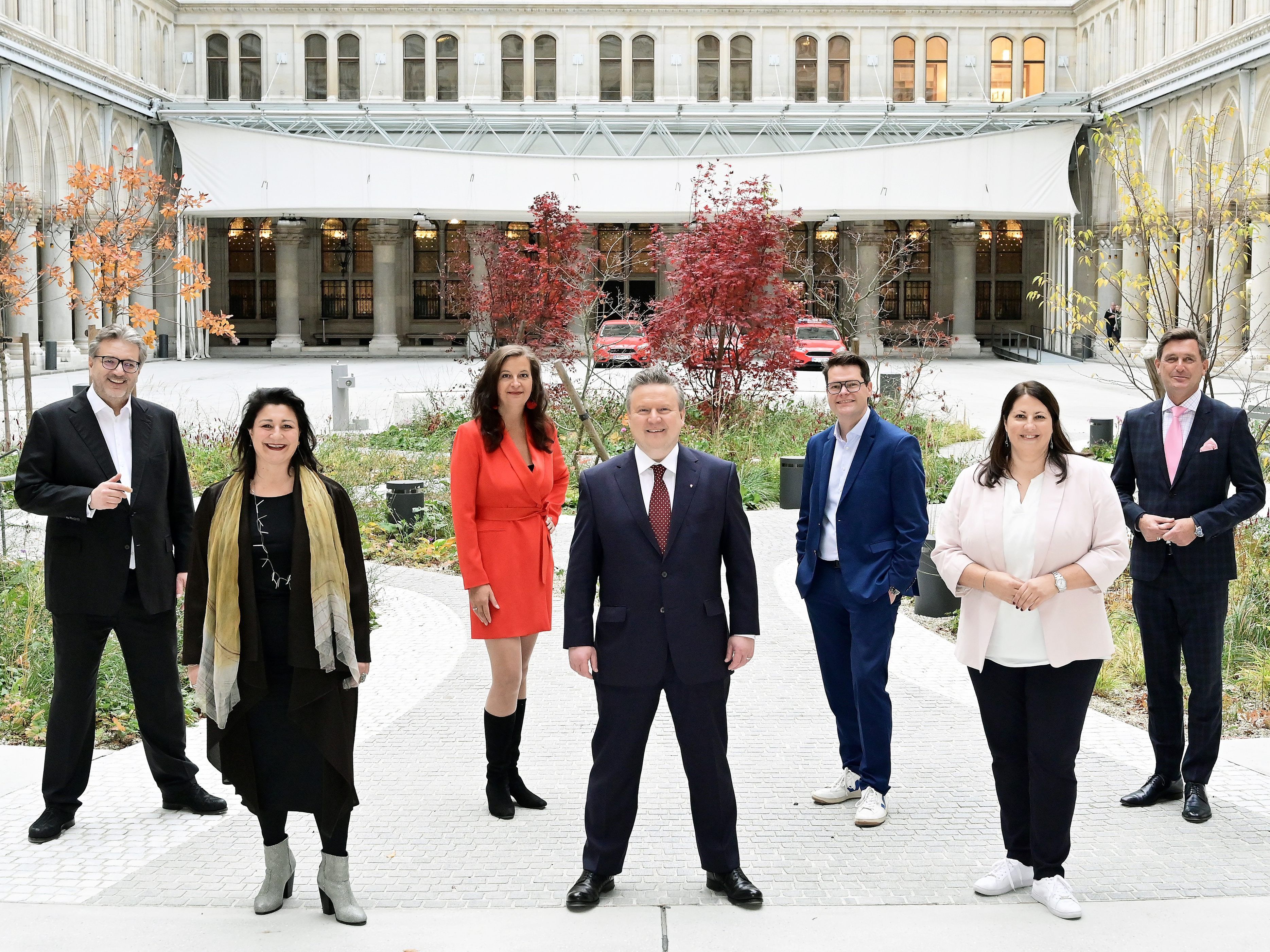 Das Regoerungsteam der SPÖ in Wien. Das Regoerungsteam der SPÖ in Wien.