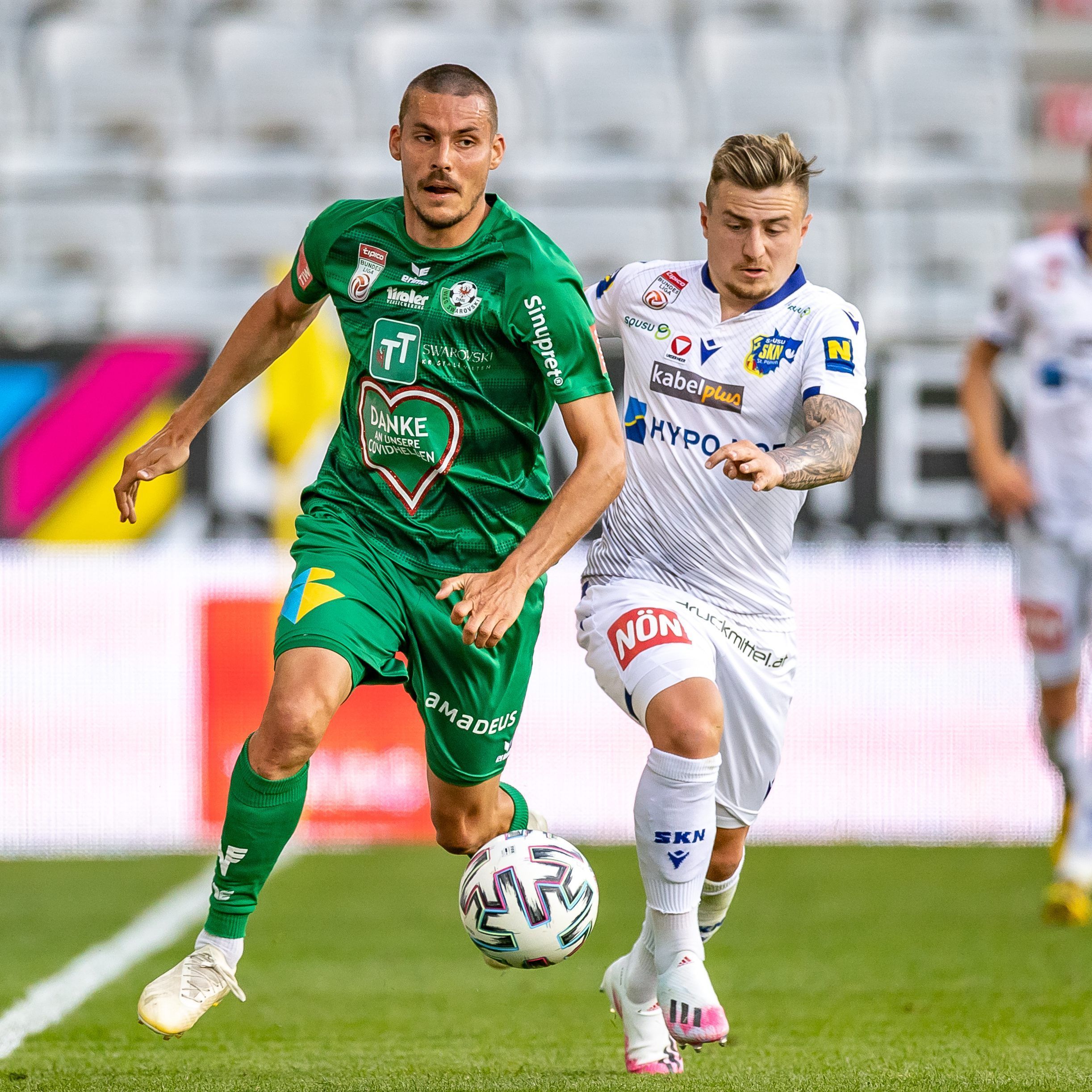 LIVE-Ticker zum Spiel SKN St. Pölten gegen WSG Tirol ab 17.00 Uhr.