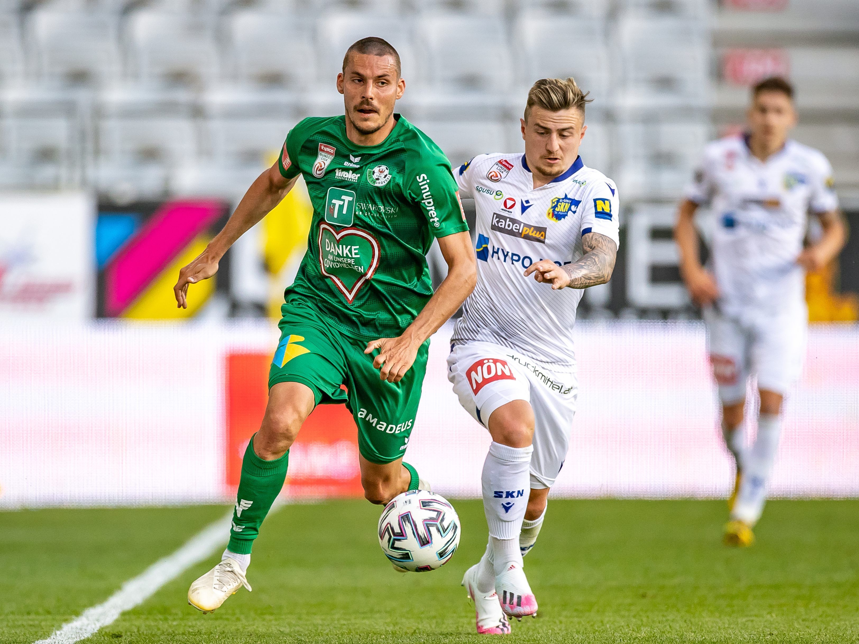 LIVE-Ticker zum Spiel SKN St. Pölten gegen WSG Tirol ab 17.00 Uhr.