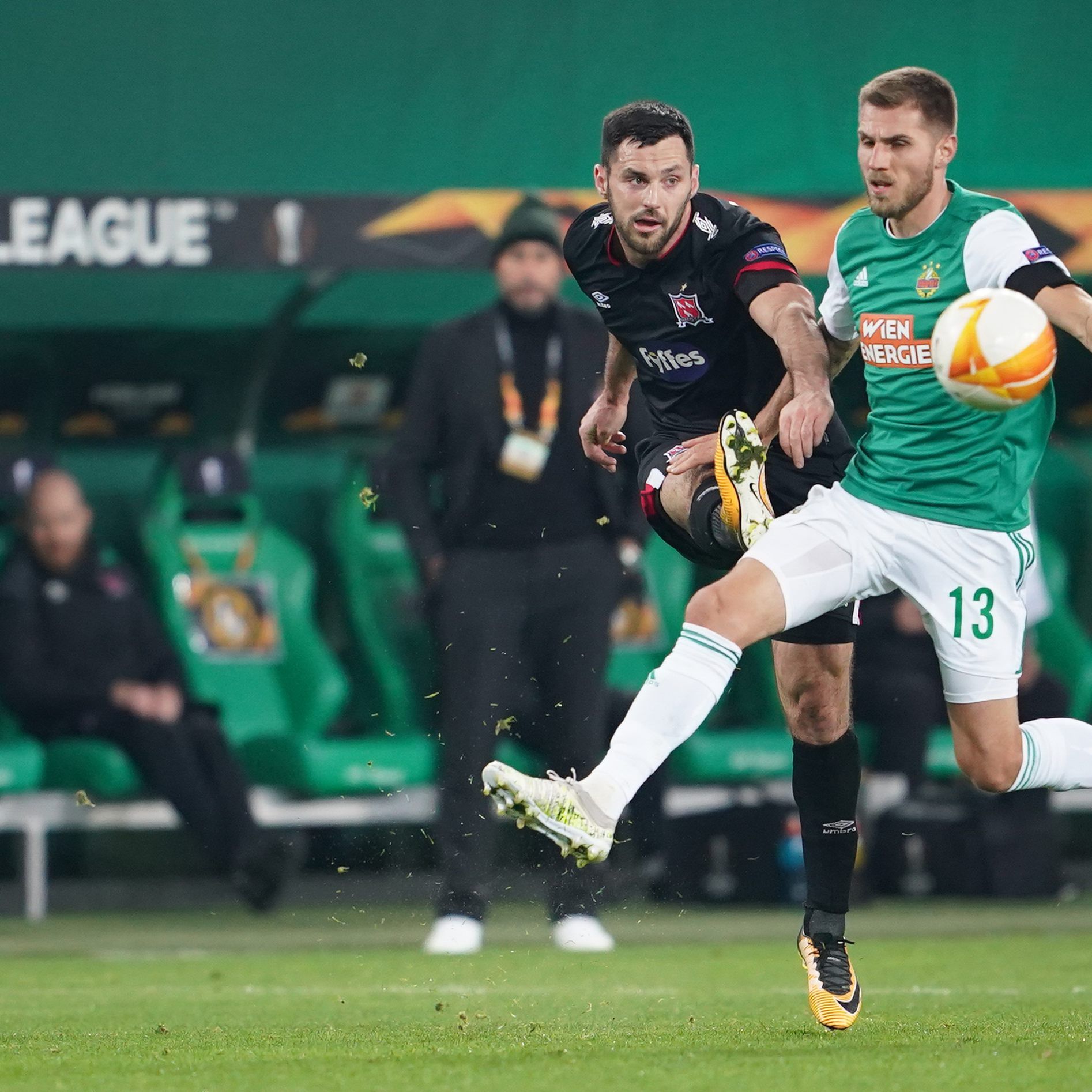 LIVE-Ticker zum EL-Match zwischen Dundalk und Rapid Wien ab 21.00 Uhr.