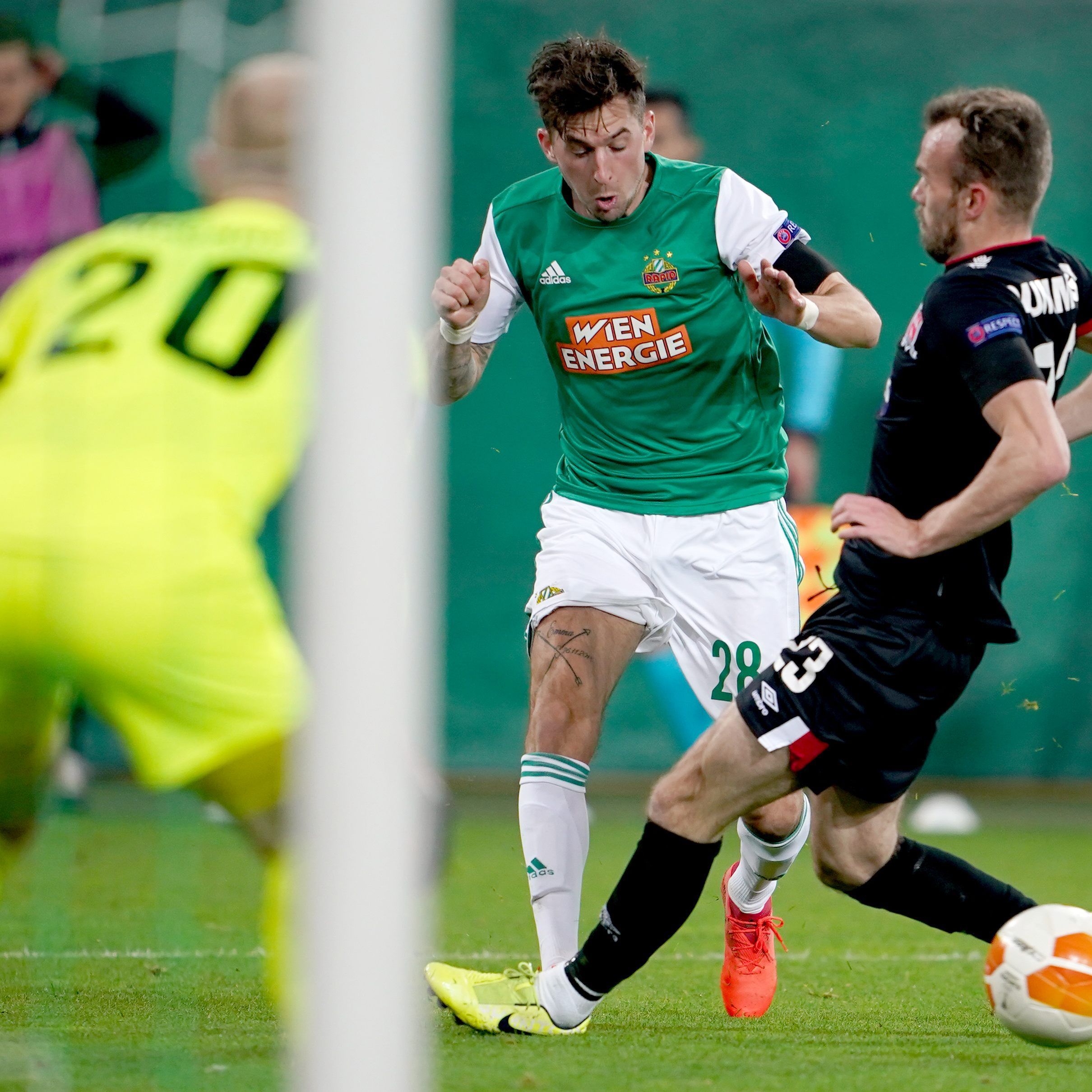 Hier sehen Sie das Match zwischen Dundalk und Rapid Wien live.
