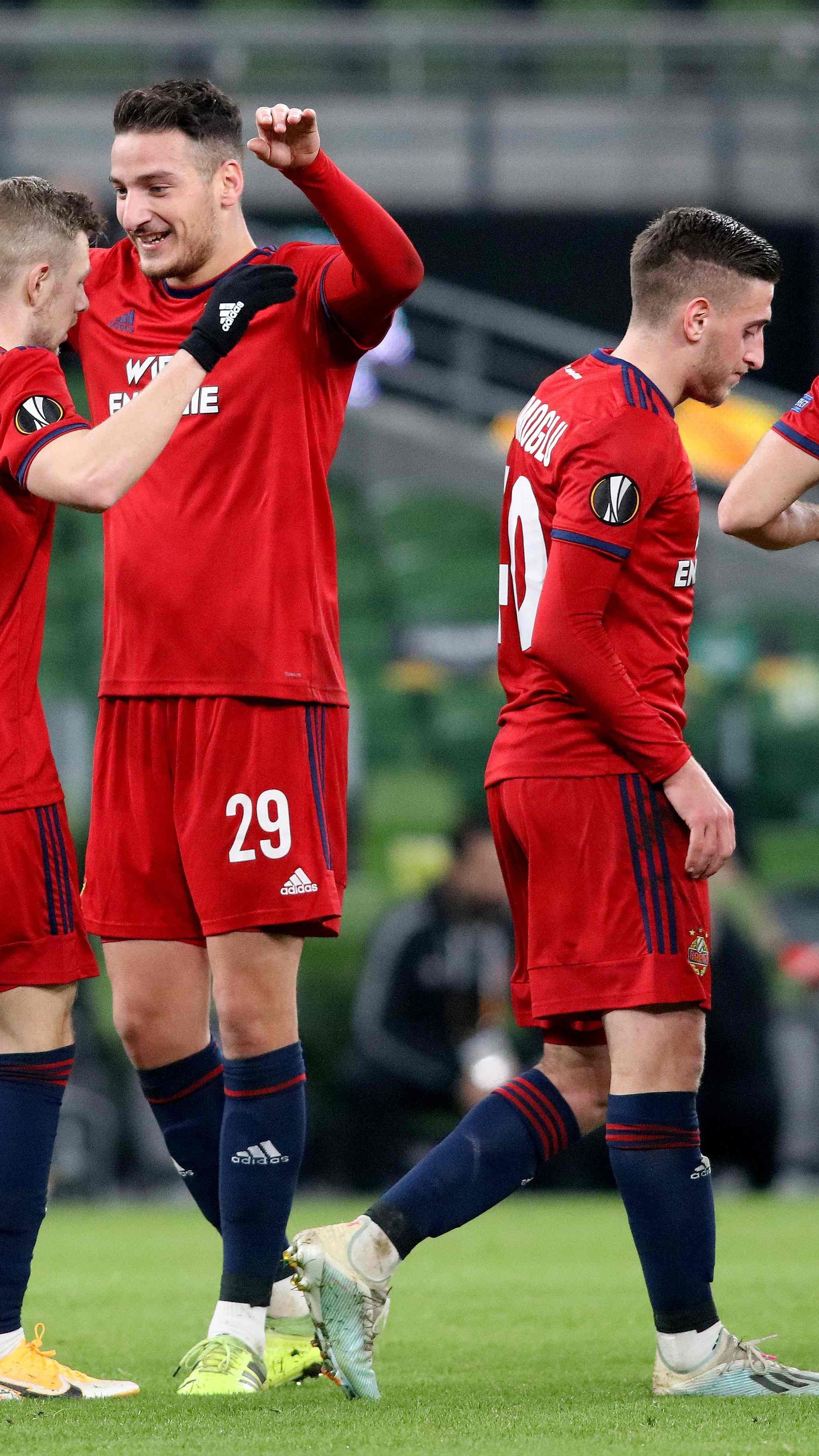 Rapid Wien besiegt Dundalk in der Europa League.