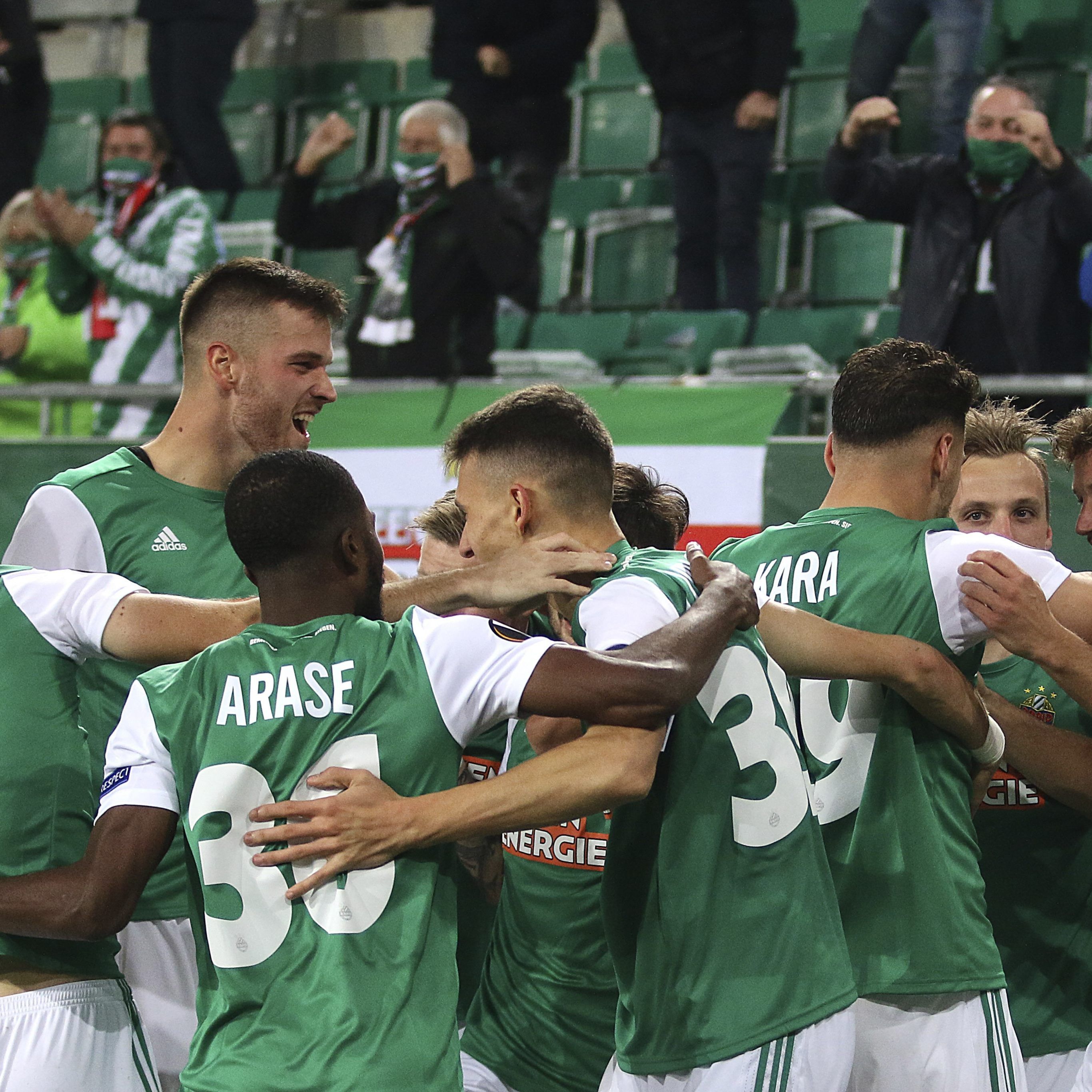 LIVE-Ticker zum Europa League-Match Rapid Wien gegen Dundalk ab 18.55 Uhr.