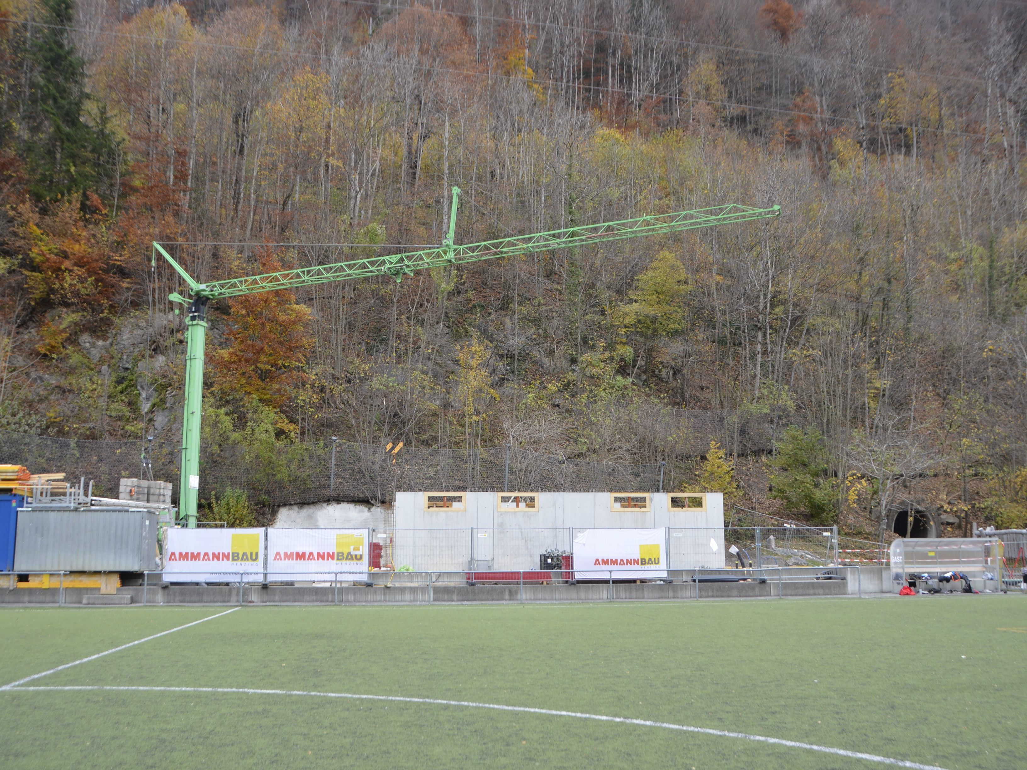Clubheim FC Klostertal Bauarbeiten Clubheim FC Klostertal Bauarbeiten