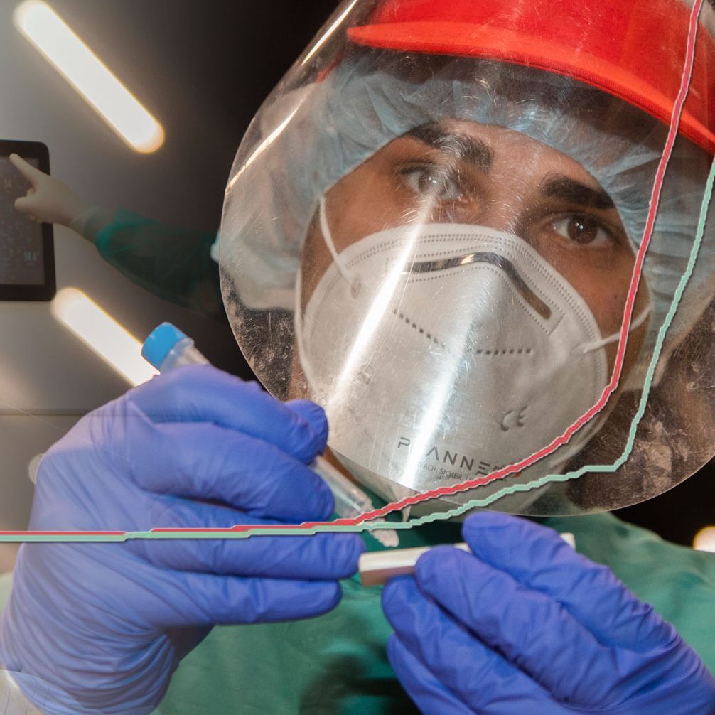 Die Zahl der Neuinfektionen mit dem Coronavirus lag am Donnerstag wieder über jener der Genesenen.