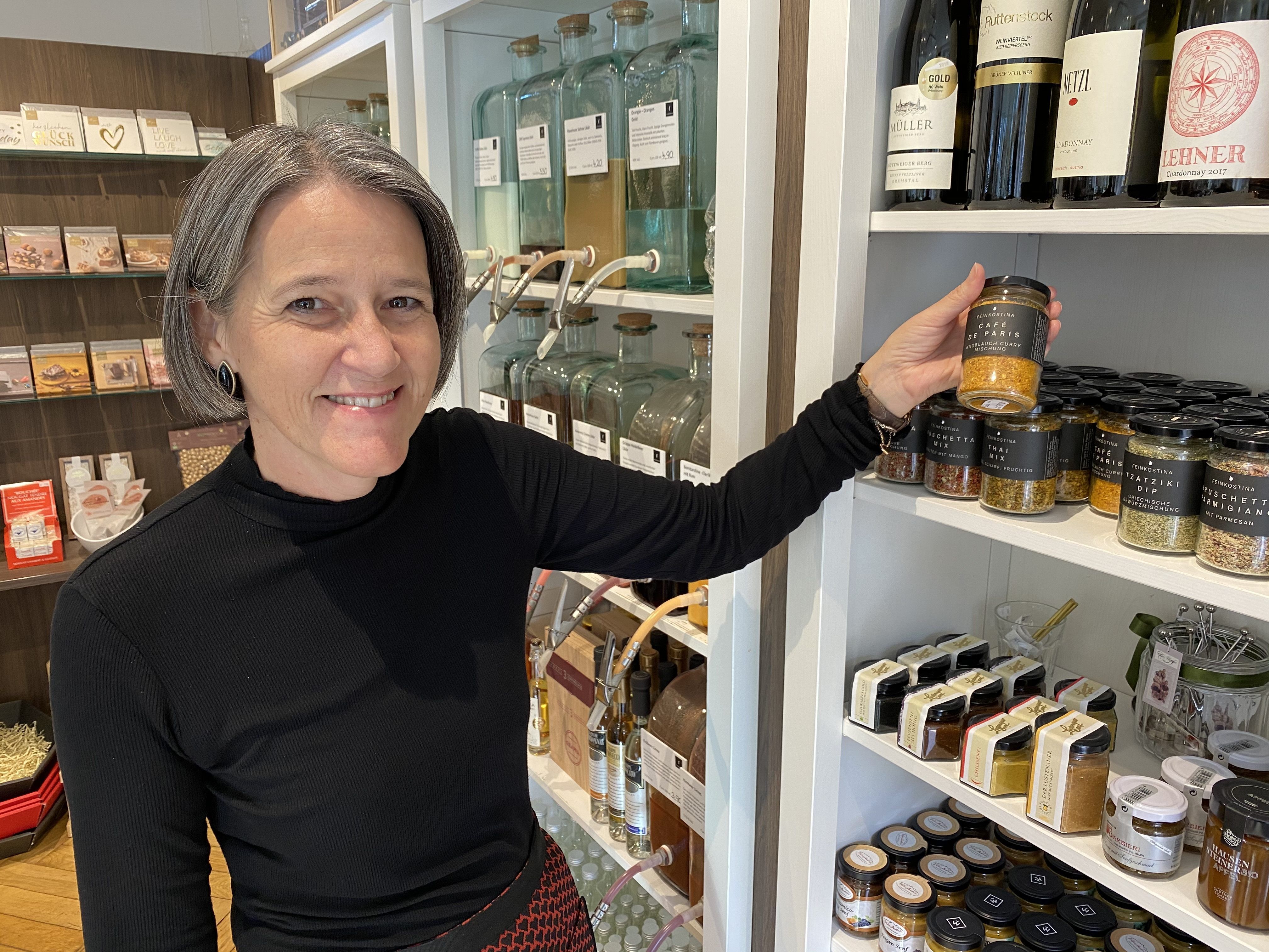 Genuß vom Feinsten präsentiert Bettina Egle bei Feinkostina in Hohenems und Dornbirn.