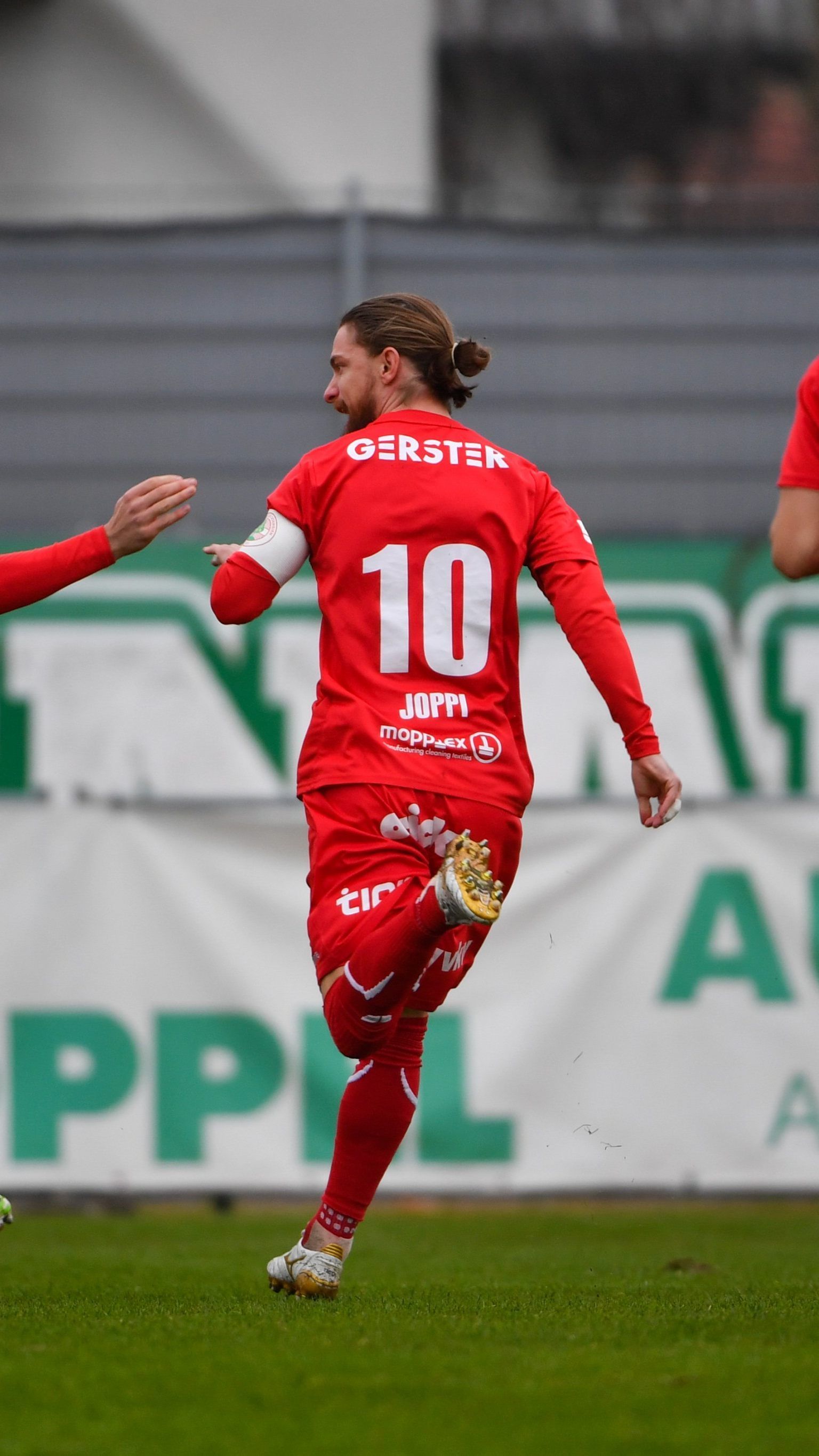 Großer Jubel herrschte bei den Dornbirnern über den heutigen Derbysieg.