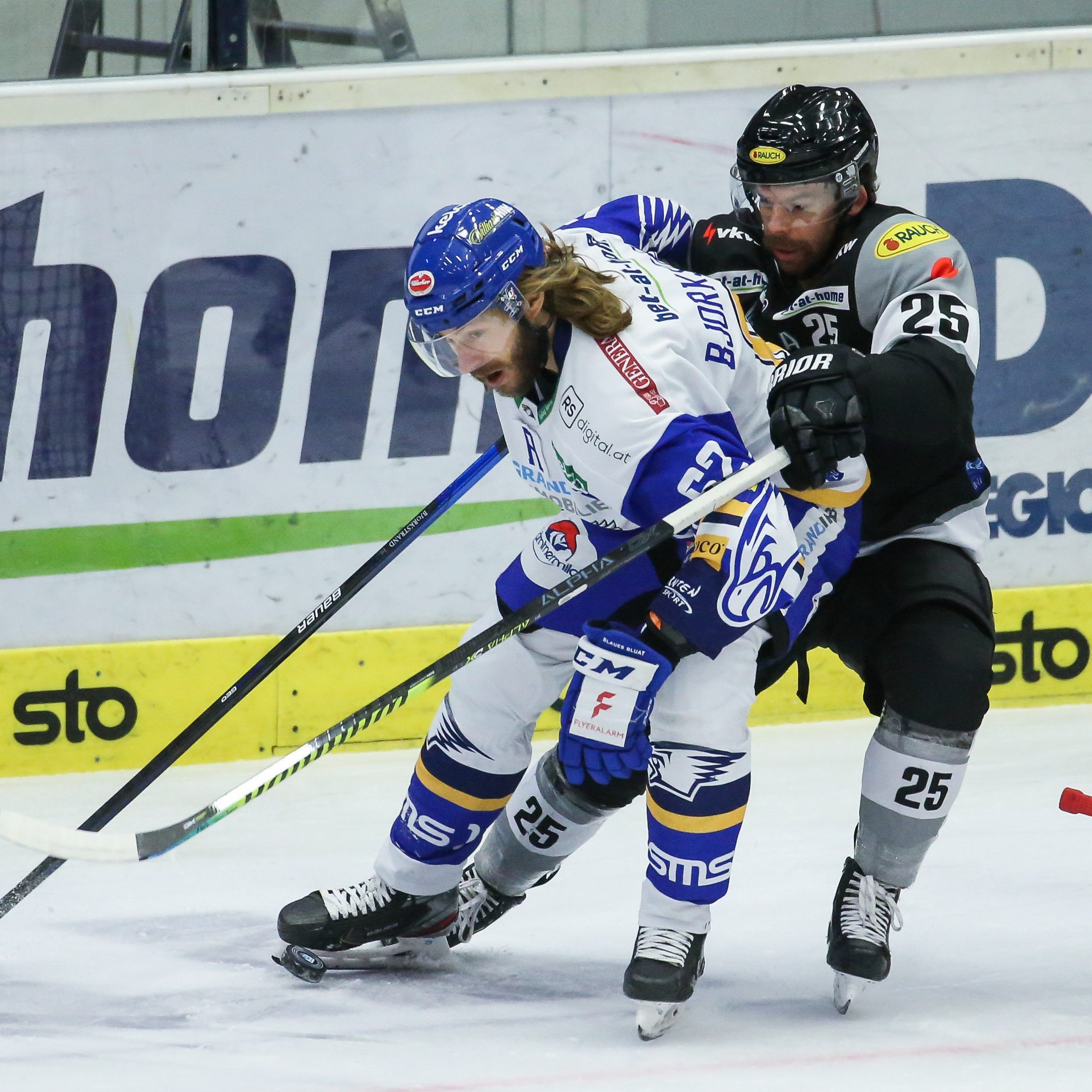 Die Bulldogs und der VSV lieferten sich bis zum Schluss ein spannendes Duell.