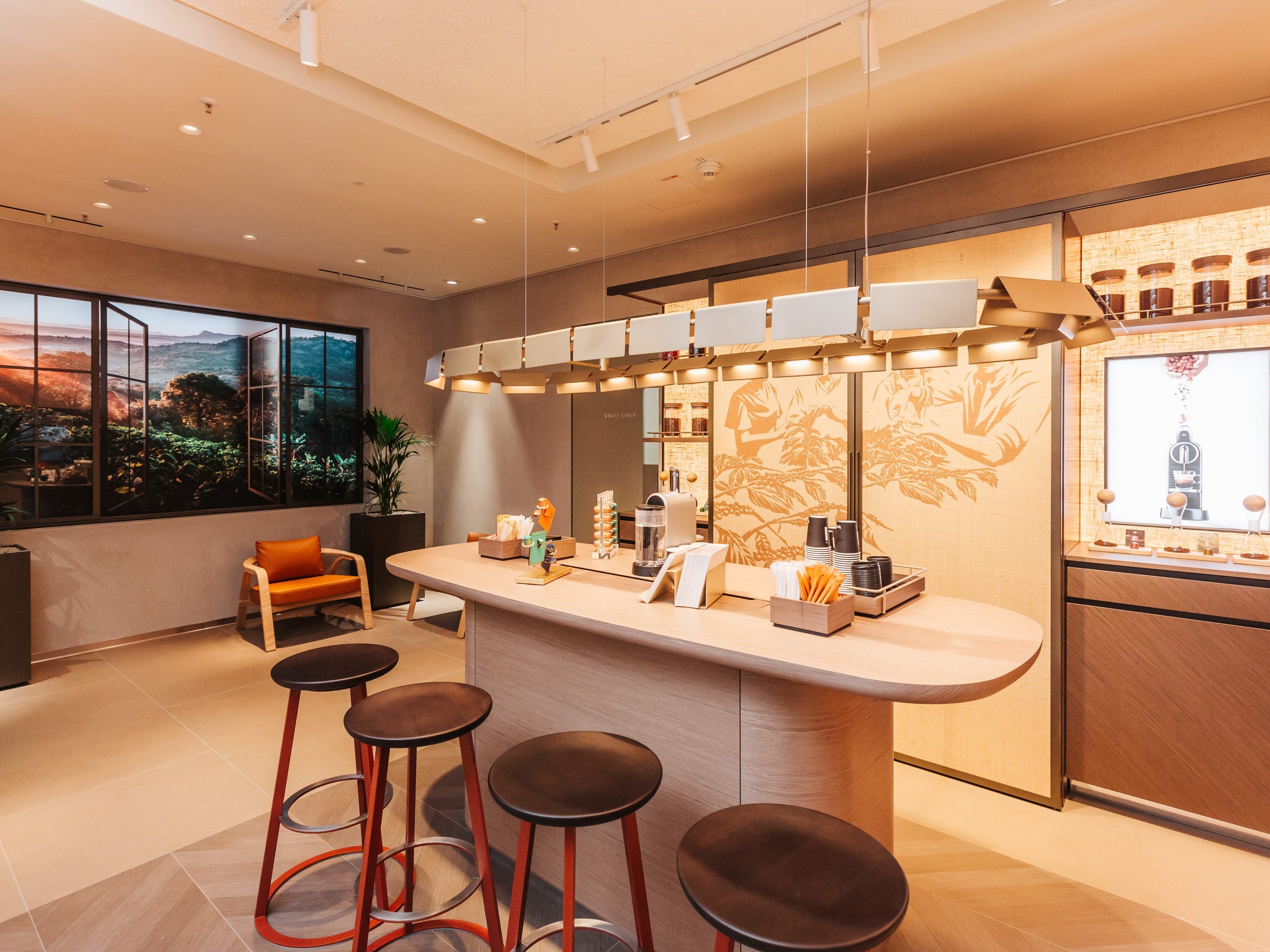 Eine neue Nespresso Boutique eröffnet auf der Wiener Mariahilfer Straße.