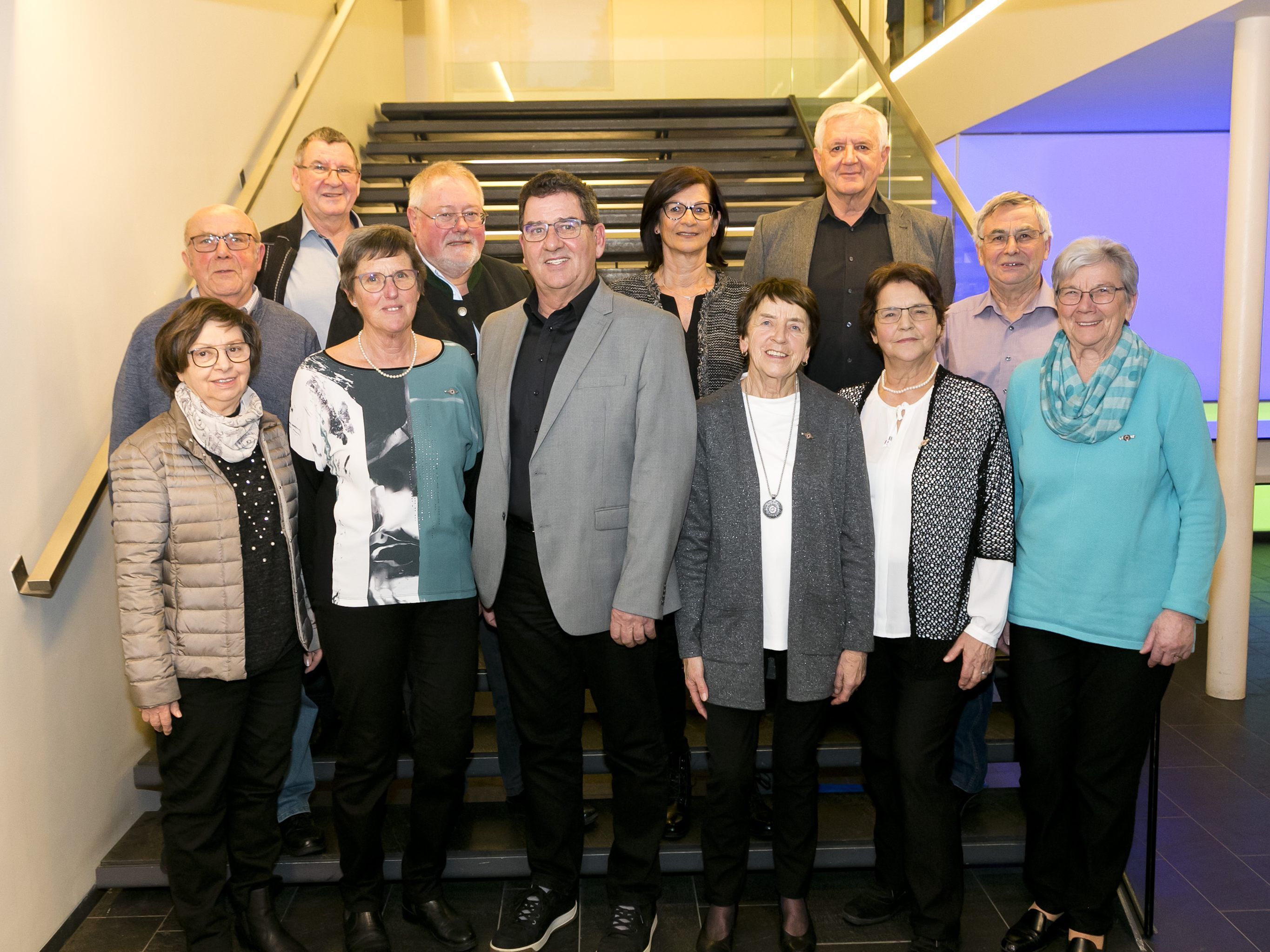 Vorstand Seniorenbund Rankweil mit Obmann Helmut Jenny Vorstand Seniorenbund Rankweil mit Obmann Helmut Jenny