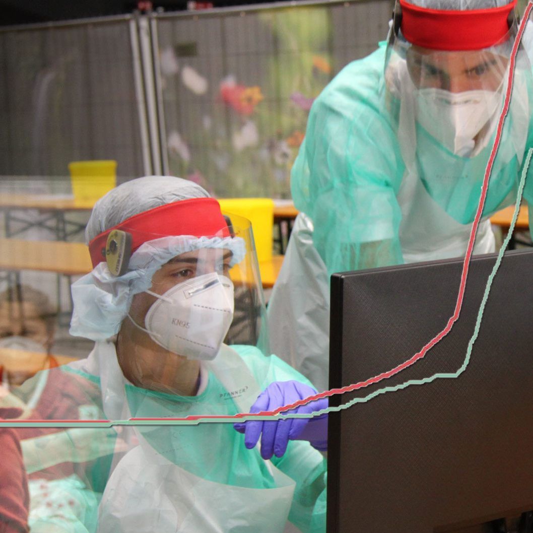 Bis Mittwoch um Mitternacht überstieg die Zahl der Neuinfektionen wieder die der Genesenen.