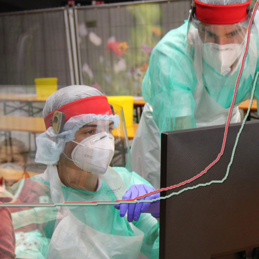 Der Trend der vergangenen Tage hielt auch am Dienstag an: Es gab mehr Genesene als Neuinfektionen.