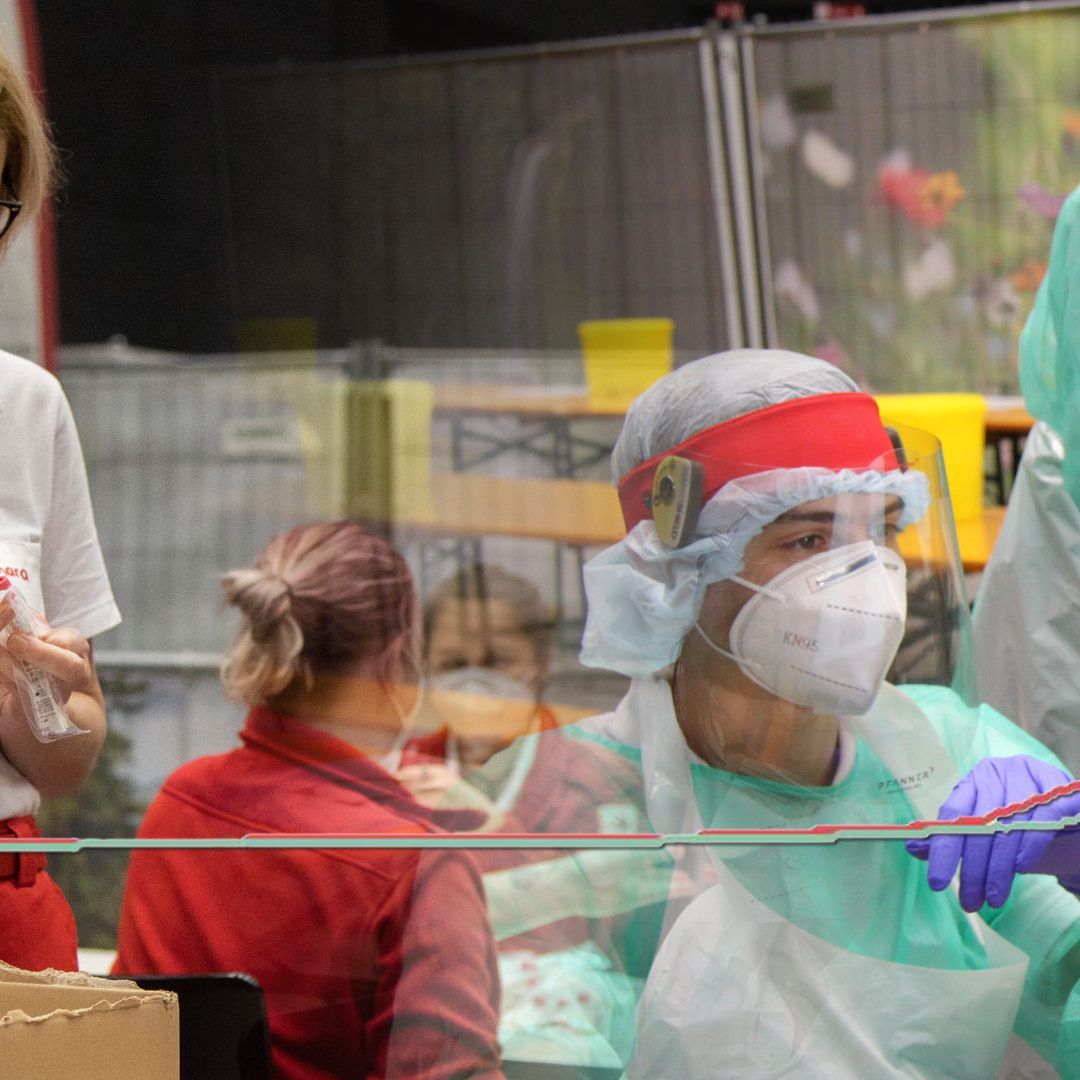 Am Sonntagmorgen gibt es nur sehr wenige Neuinfektionen.