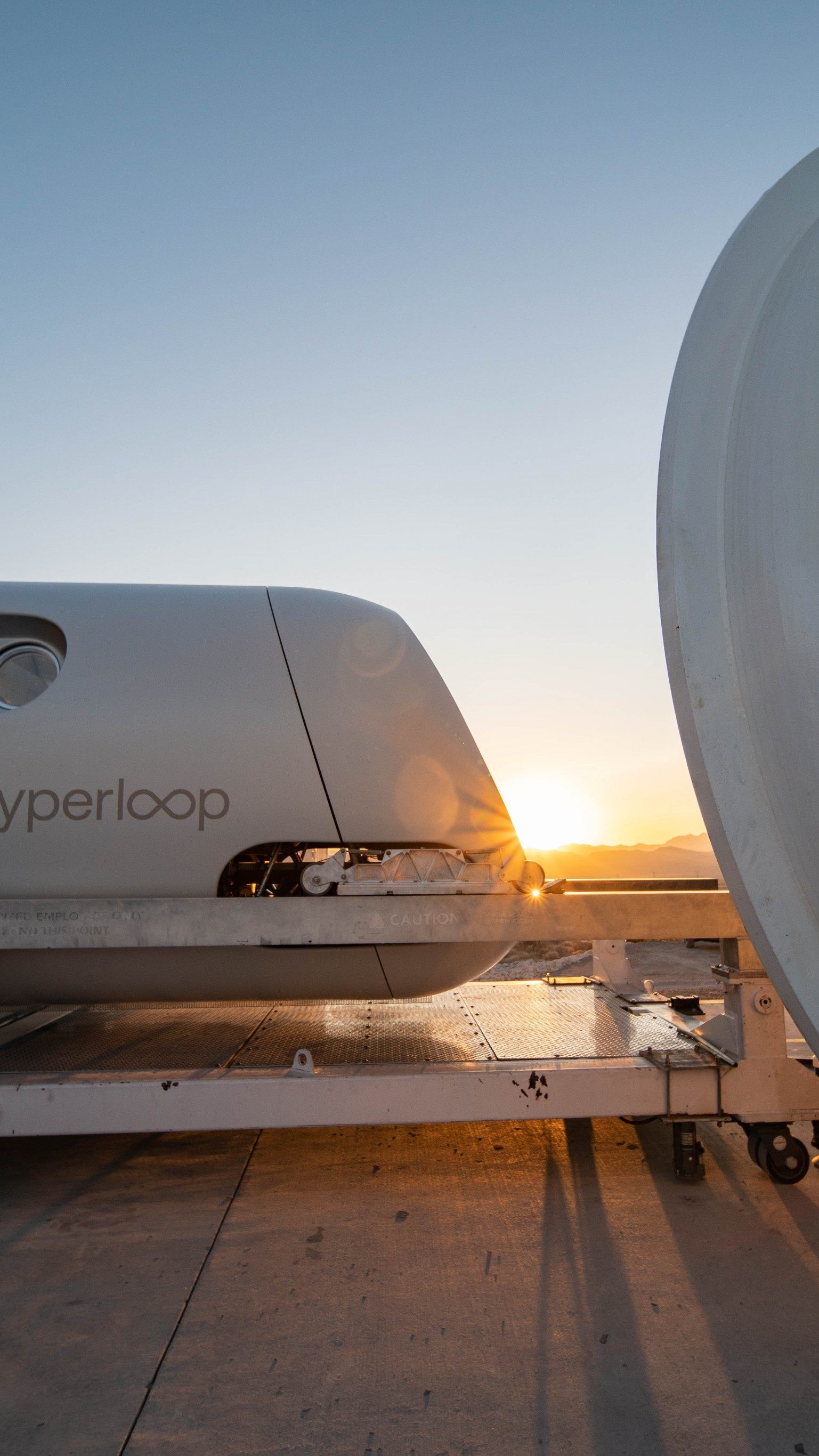 Virgin Hyperloop-Test war erfolgreich.