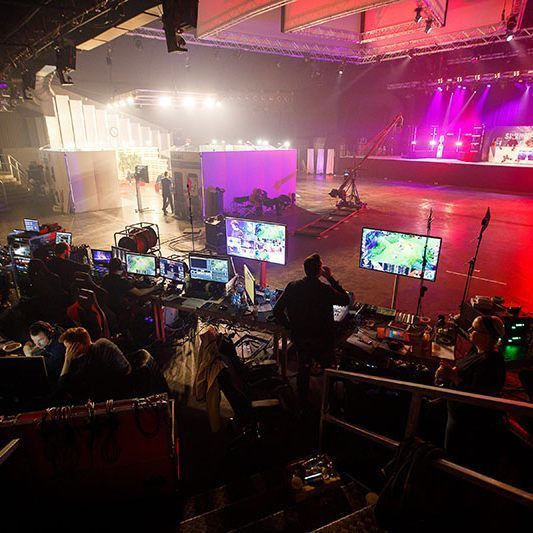 Im Gasometer werden nur Moderatoren und Kommentatoren anwesend sein.