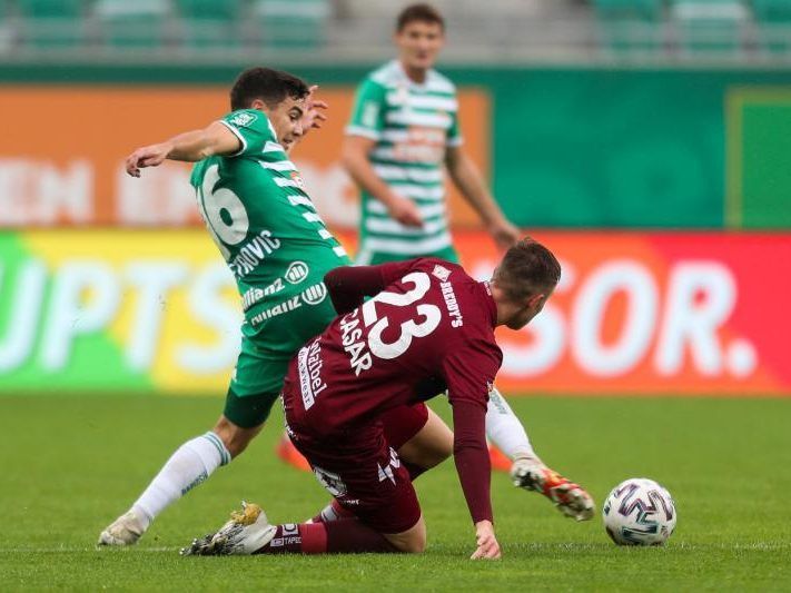 Altach hatte bei Rapid das Nachsehen