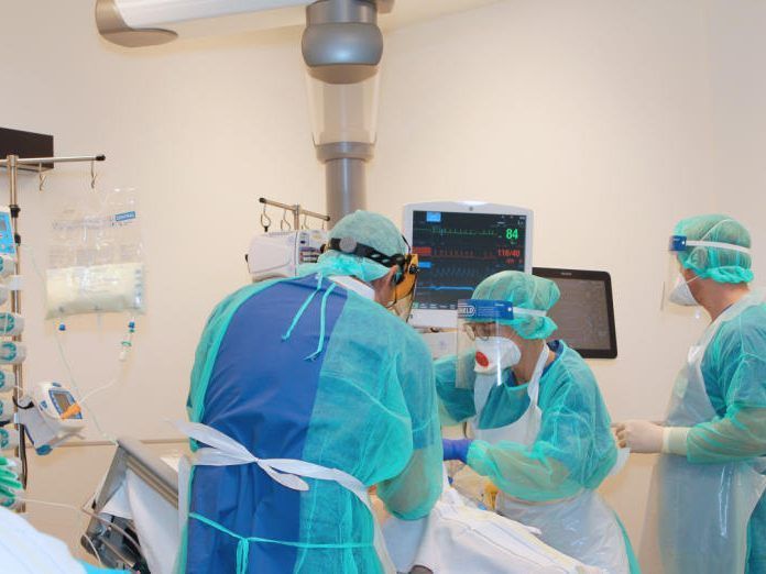 Bei 41 Corona-Patienten auf den Intensivstationen waren noch 16 Intensivbetten frei