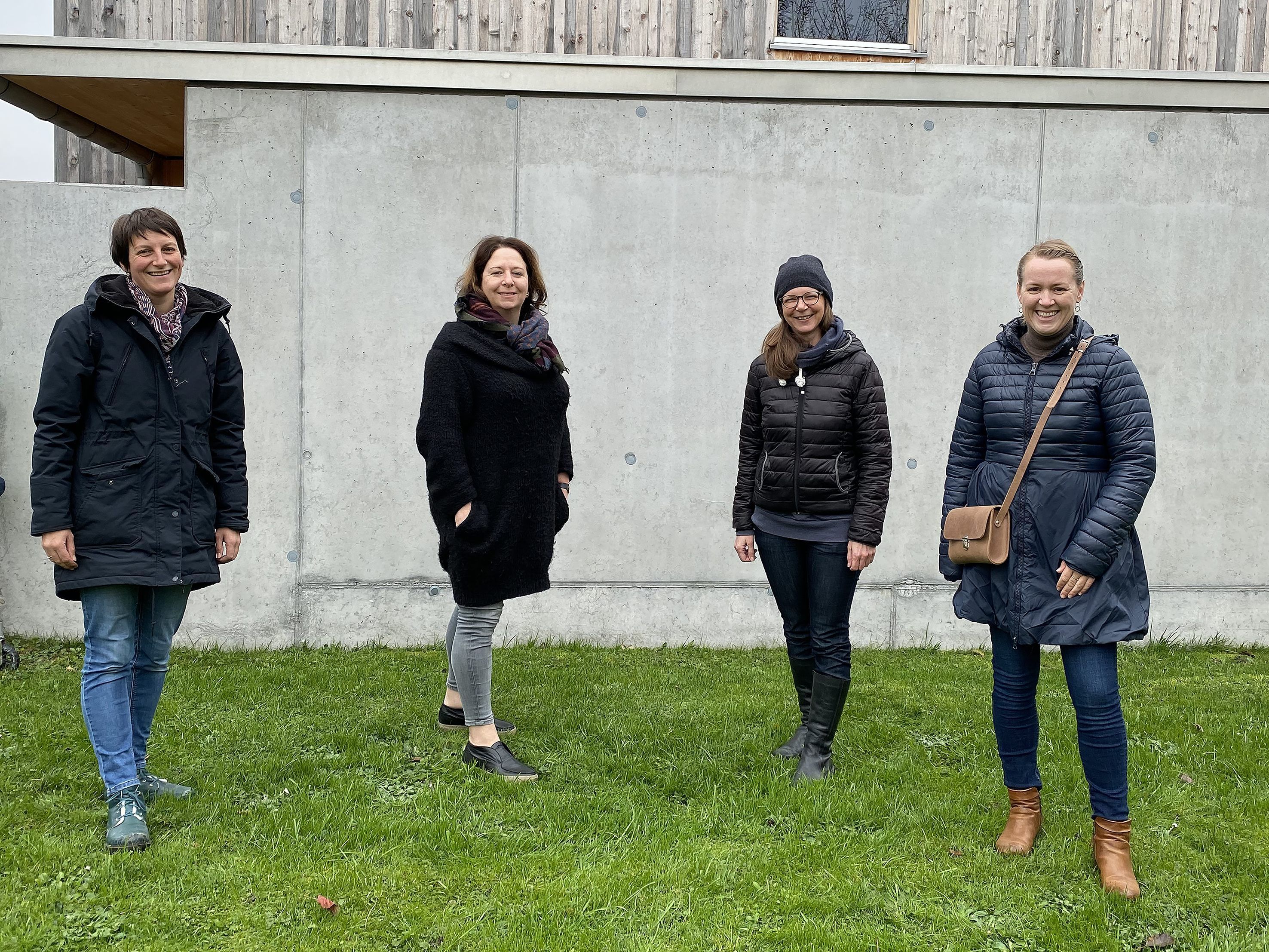 Die Gründerinnen der Initiative Tatendrang Michalea Müller, Andrea Hollenstein, Gabi Hampson und Christine Bösch-Vetter