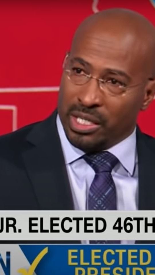 Van Jones konnte die Tränen nicht zurückhalten.