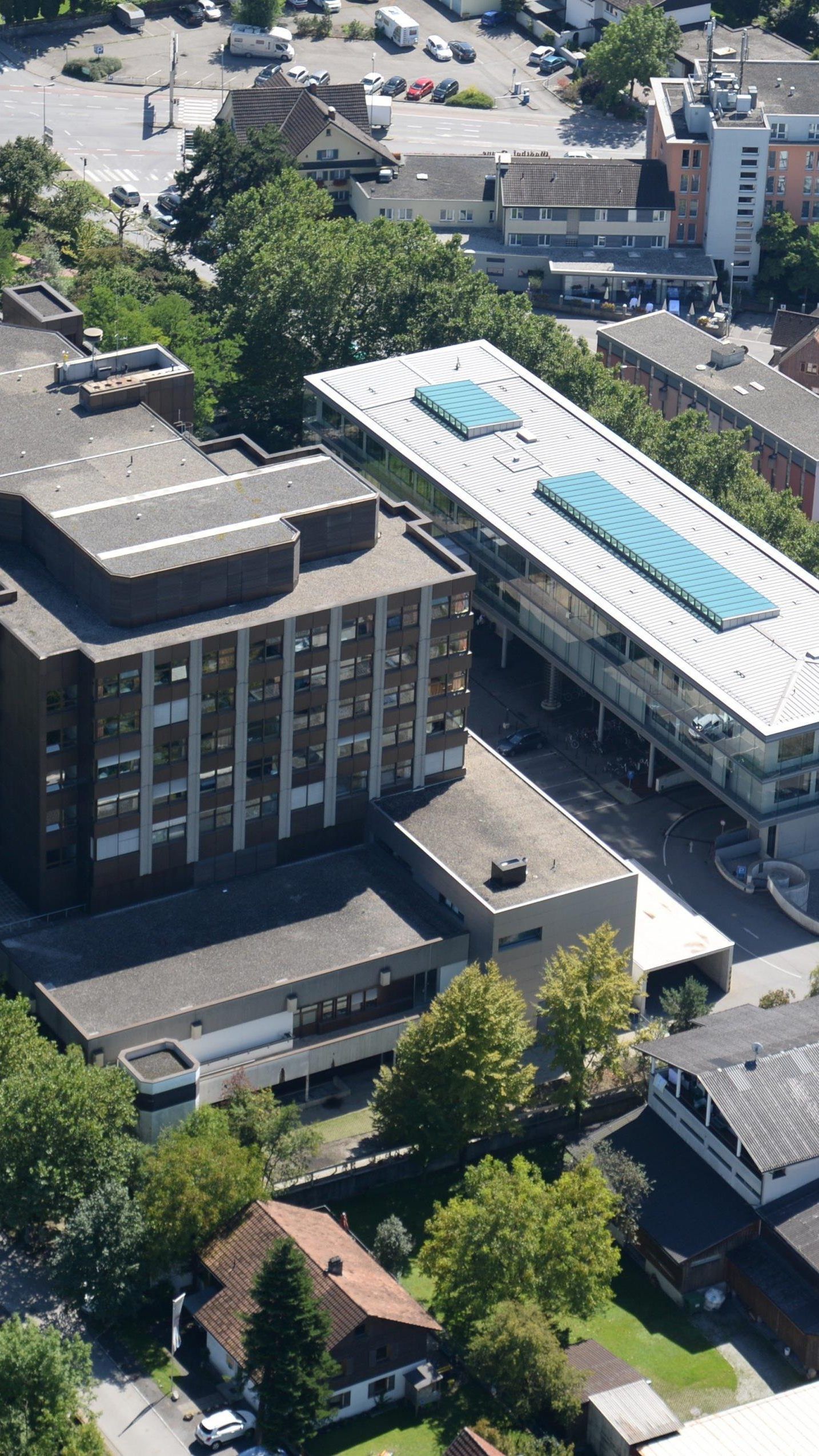 Das Stadtkrankenhaus in Dornbirn.