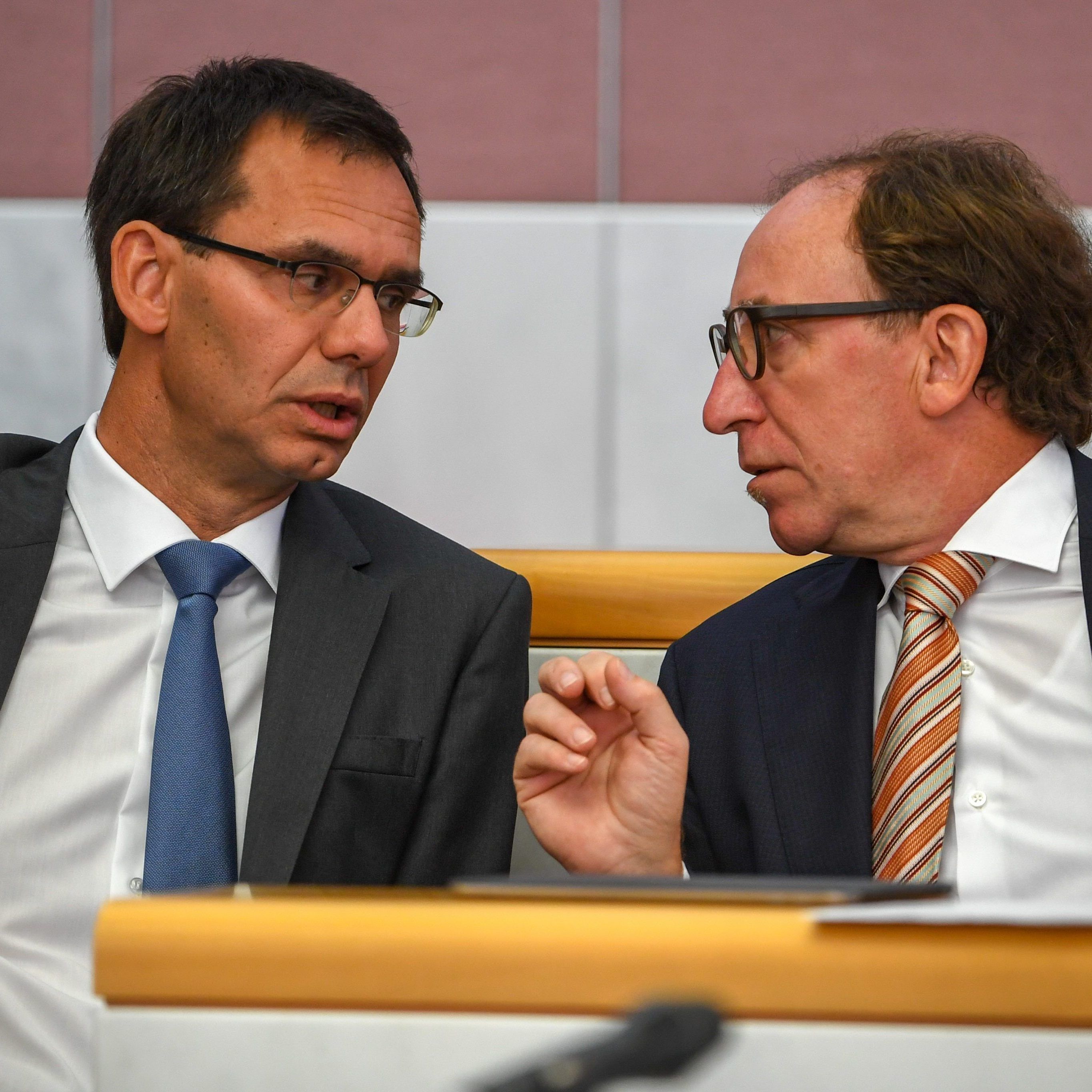 LH Markus Wallner und LR Johannes Rauch.