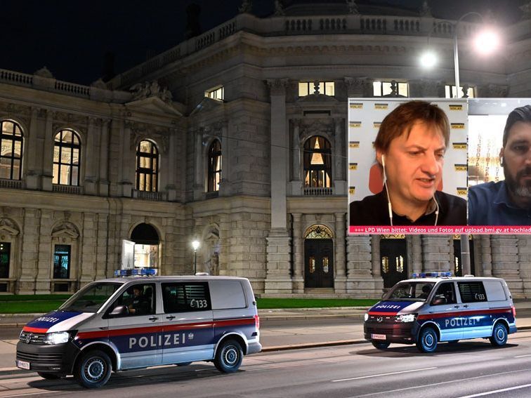 VOL.AT-Sondersendung nach Terrorattacke in Wien.