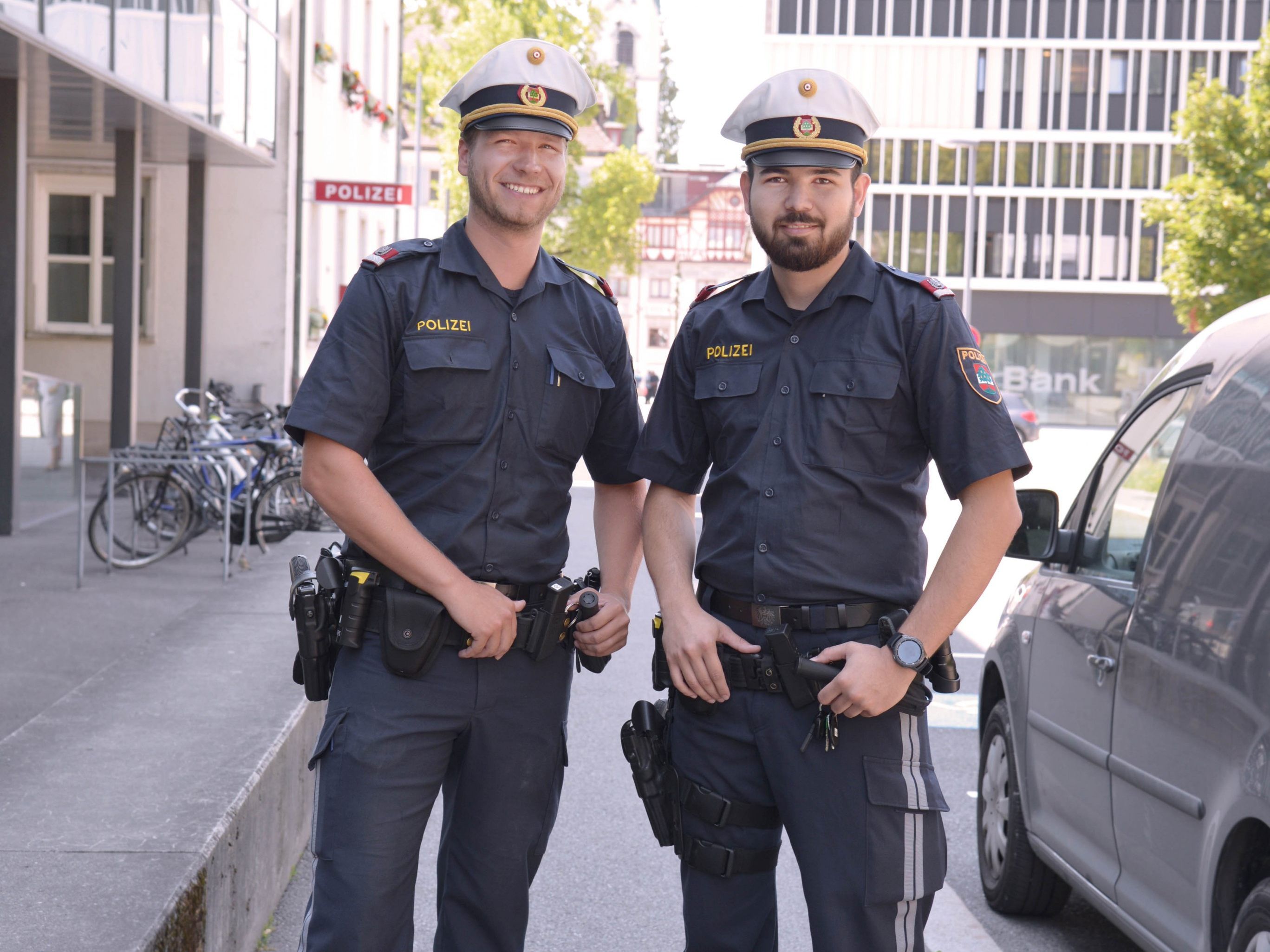Polizisten für Stadtpolizei Dornbirn gesucht.