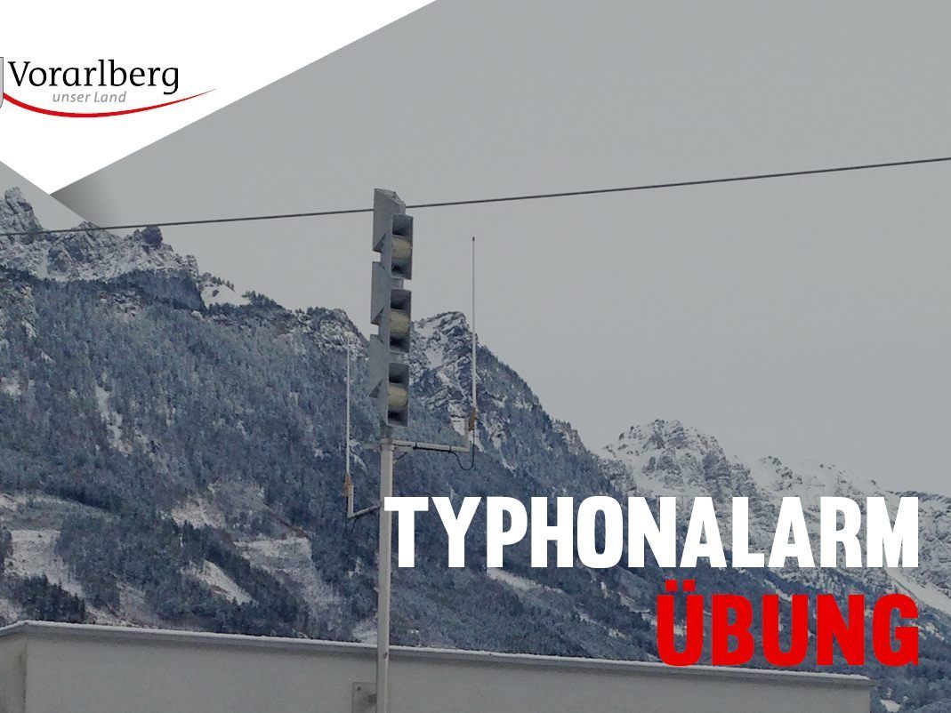 Probealarm der Typhonwarnanlagen am 20. November um 15 Uhr. Probealarm der Typhonwarnanlagen am 20. November um 15 Uhr.
