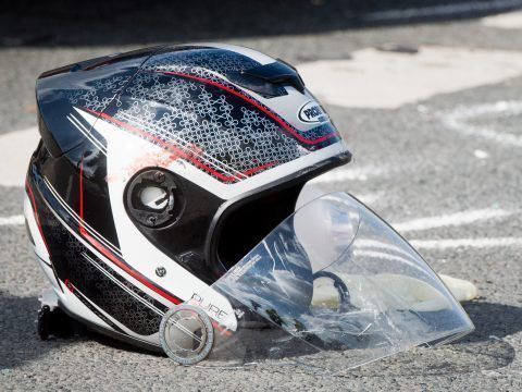 Der Motorradfahrer kam bei dem Unfall ums Leben.