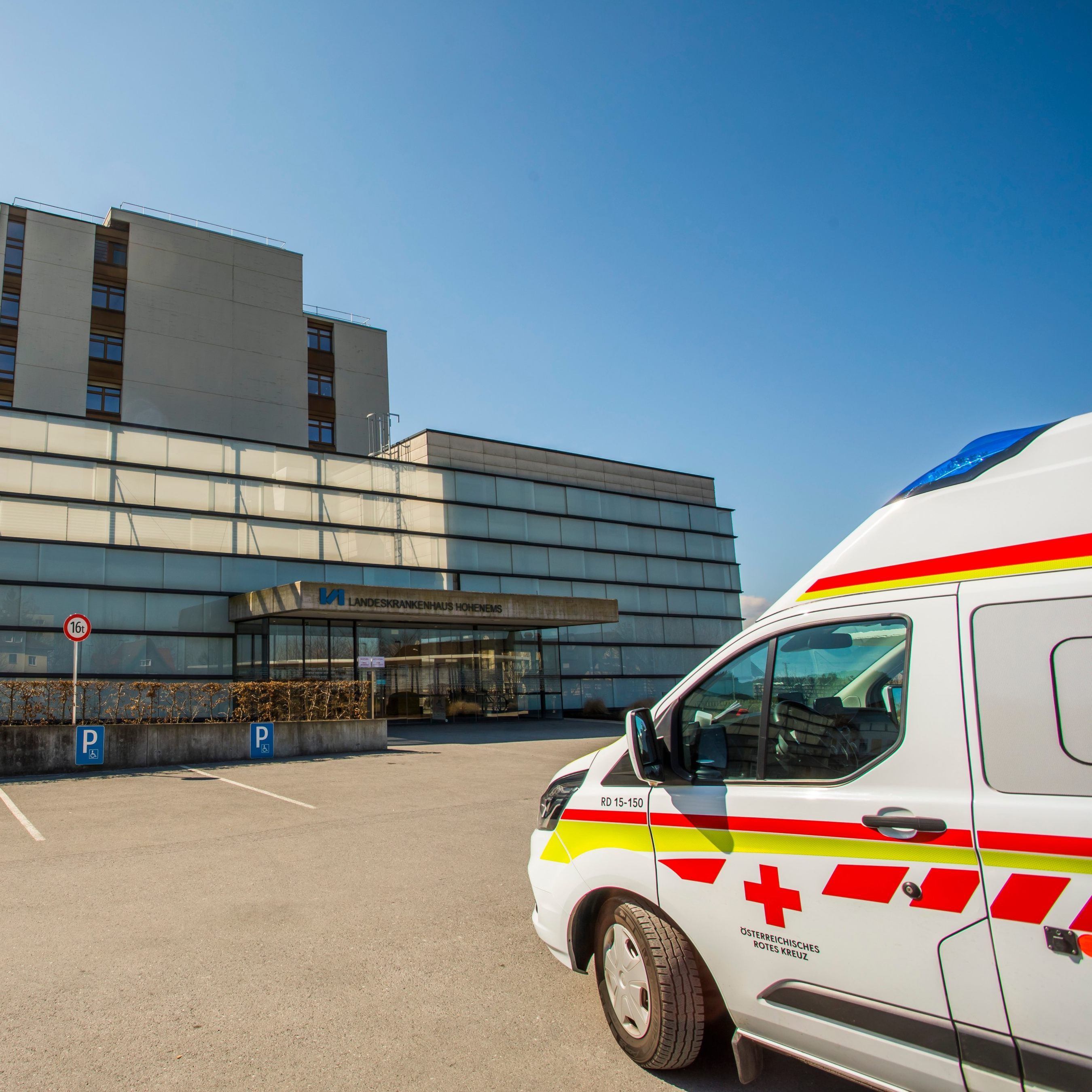 Intensivkapazitäten in Hohenems erschöpft