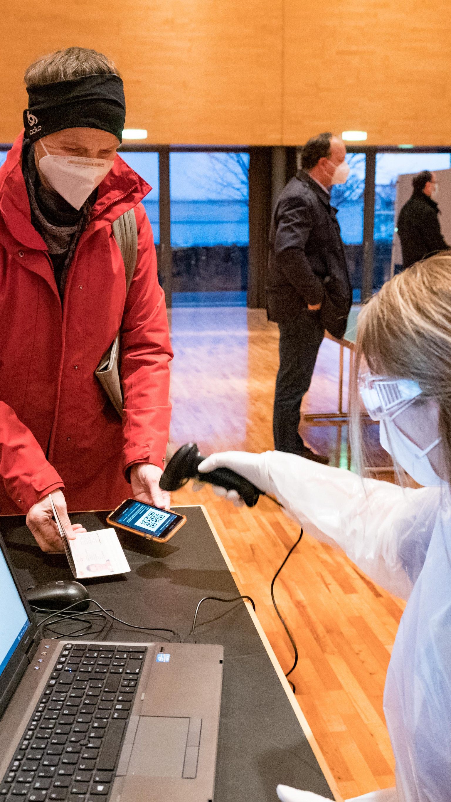 Der letzte Testtag lief am Sonntagmorgen an.