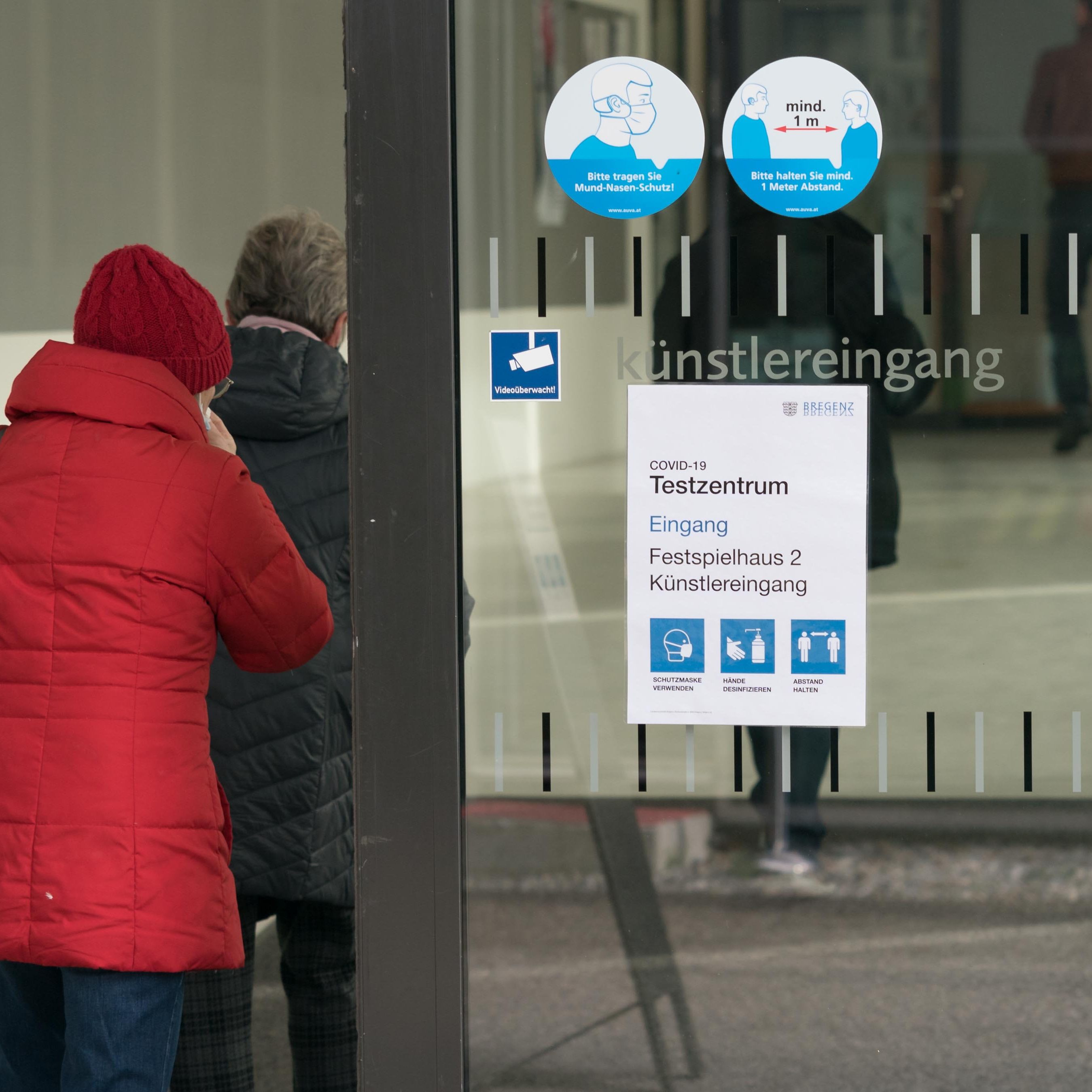 Am Freitag begannen die Massentests in Vorarlberg.