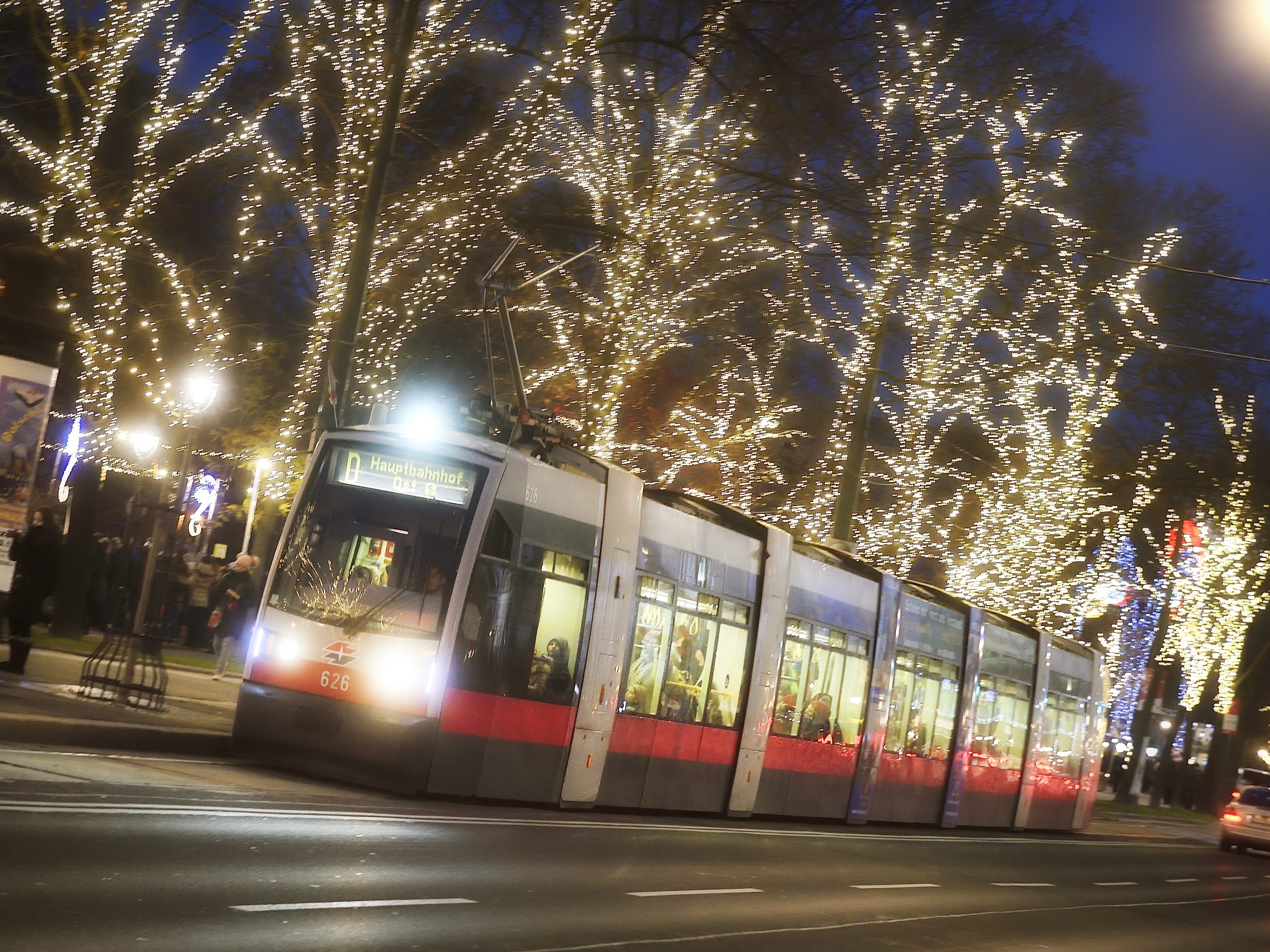 Am 24. Dezember fahren die Öffis in Wien ein wenig anders
