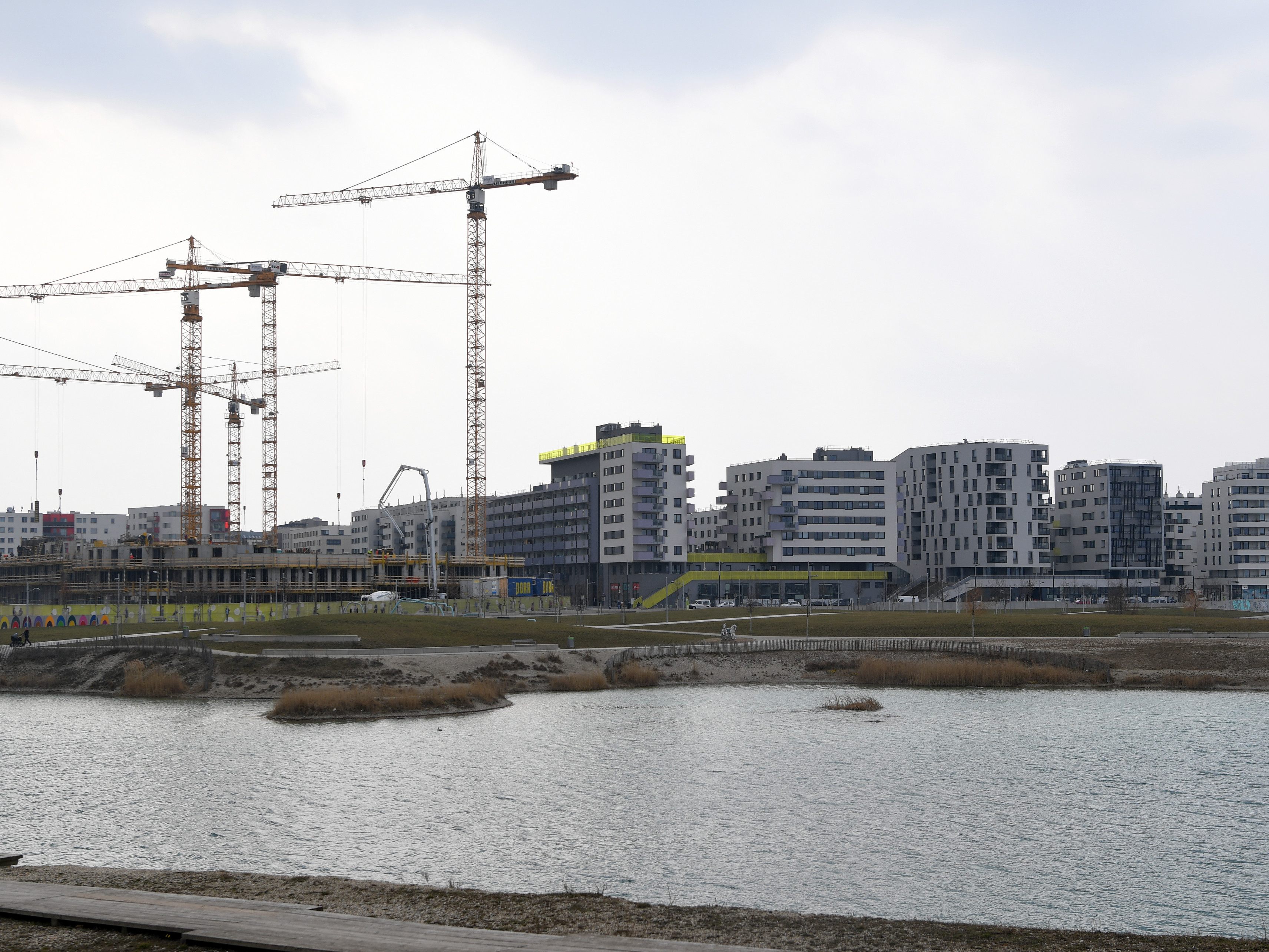 In der Seestadt Aspern wird Nachhaltigkeit besonders groß geschrieben