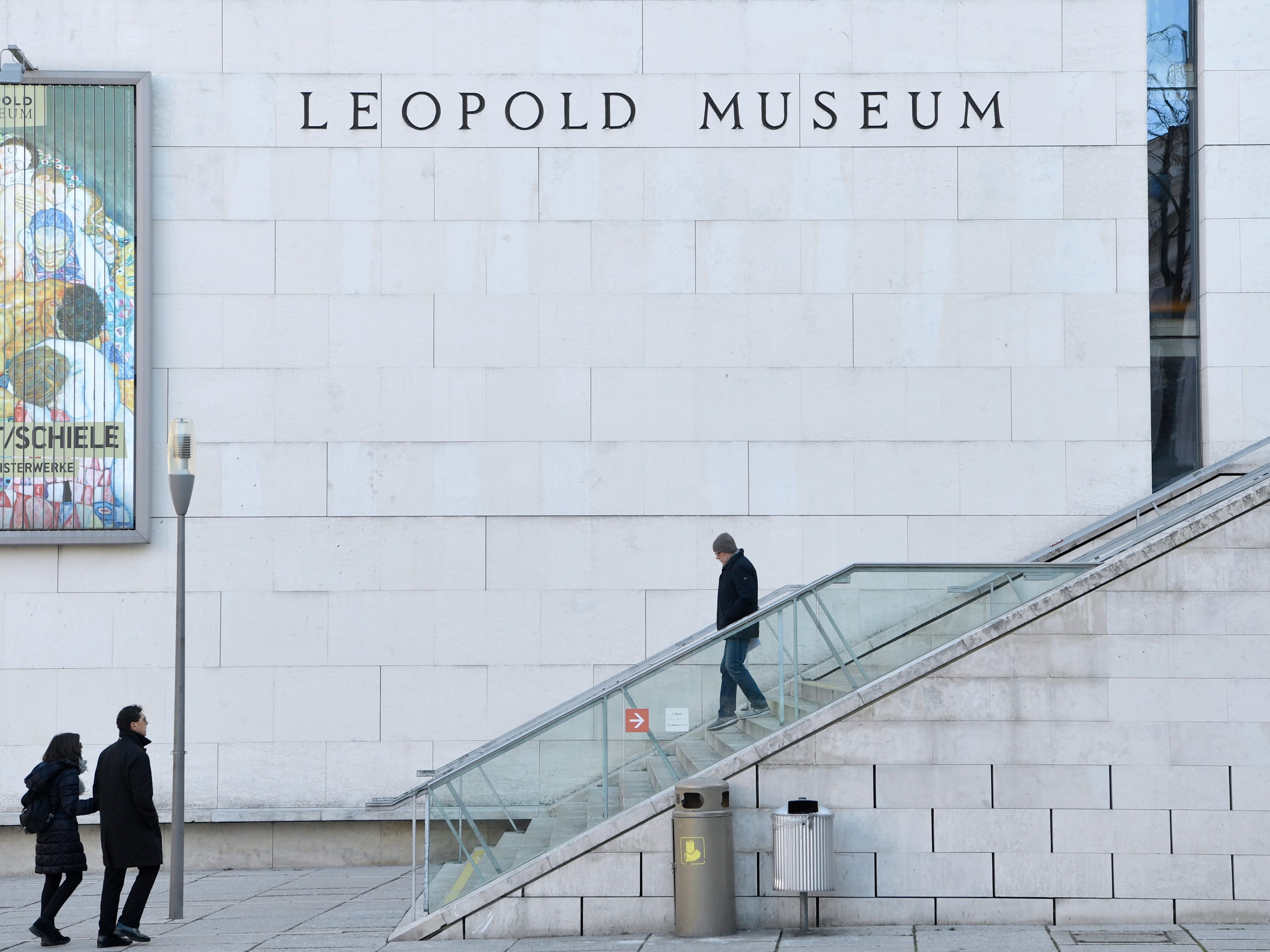 Auch das Leopold Museum in Wien hat nun wieder geöffnet.