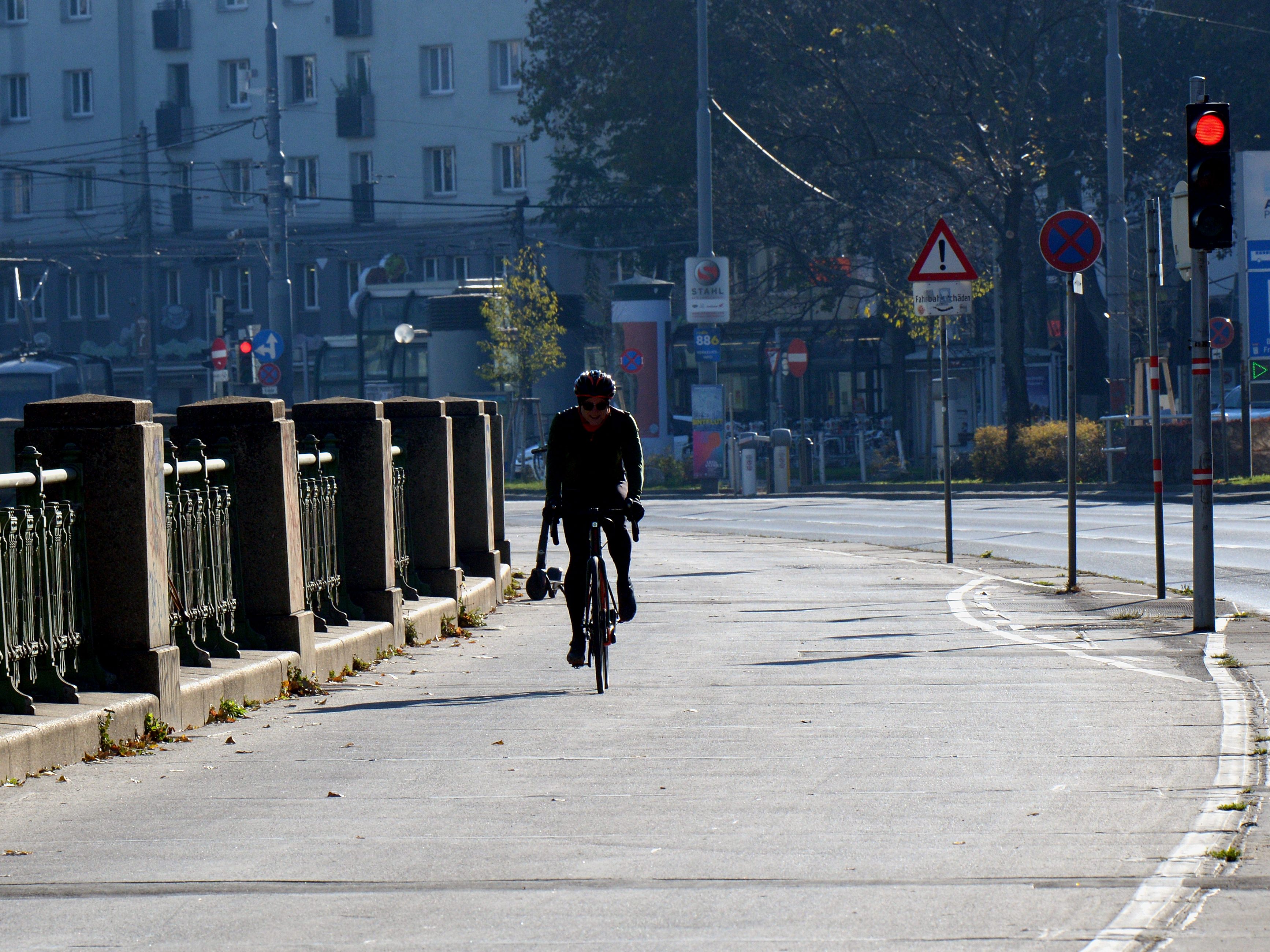 Radfahrer in Wien: Neun von 13 Zählstellen mit Rekordwerten. Radfahrer in Wien: Neun von 13 Zählstellen mit Rekordwerten.