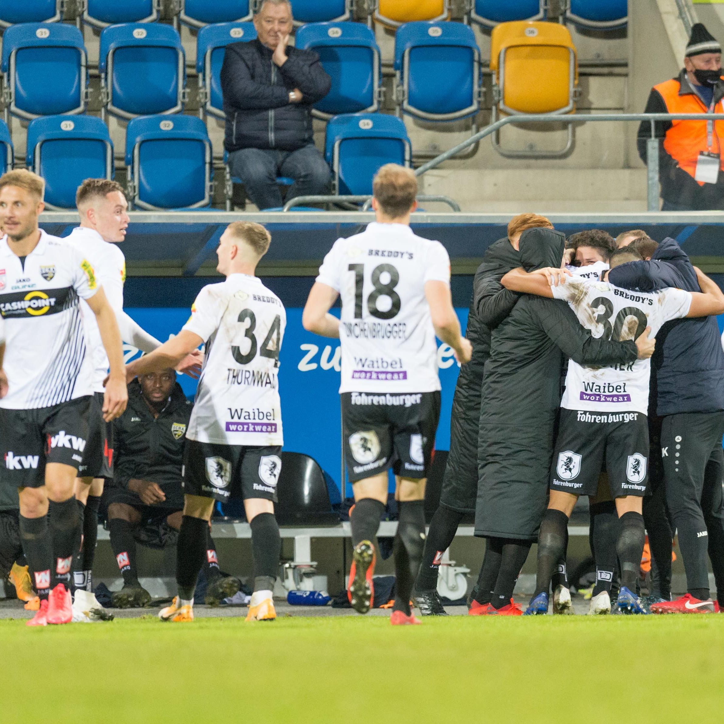 LIVE-Ticker zum Spiel SCR Altach gegen SKN St. Pölten ab 17.00 Uhr.