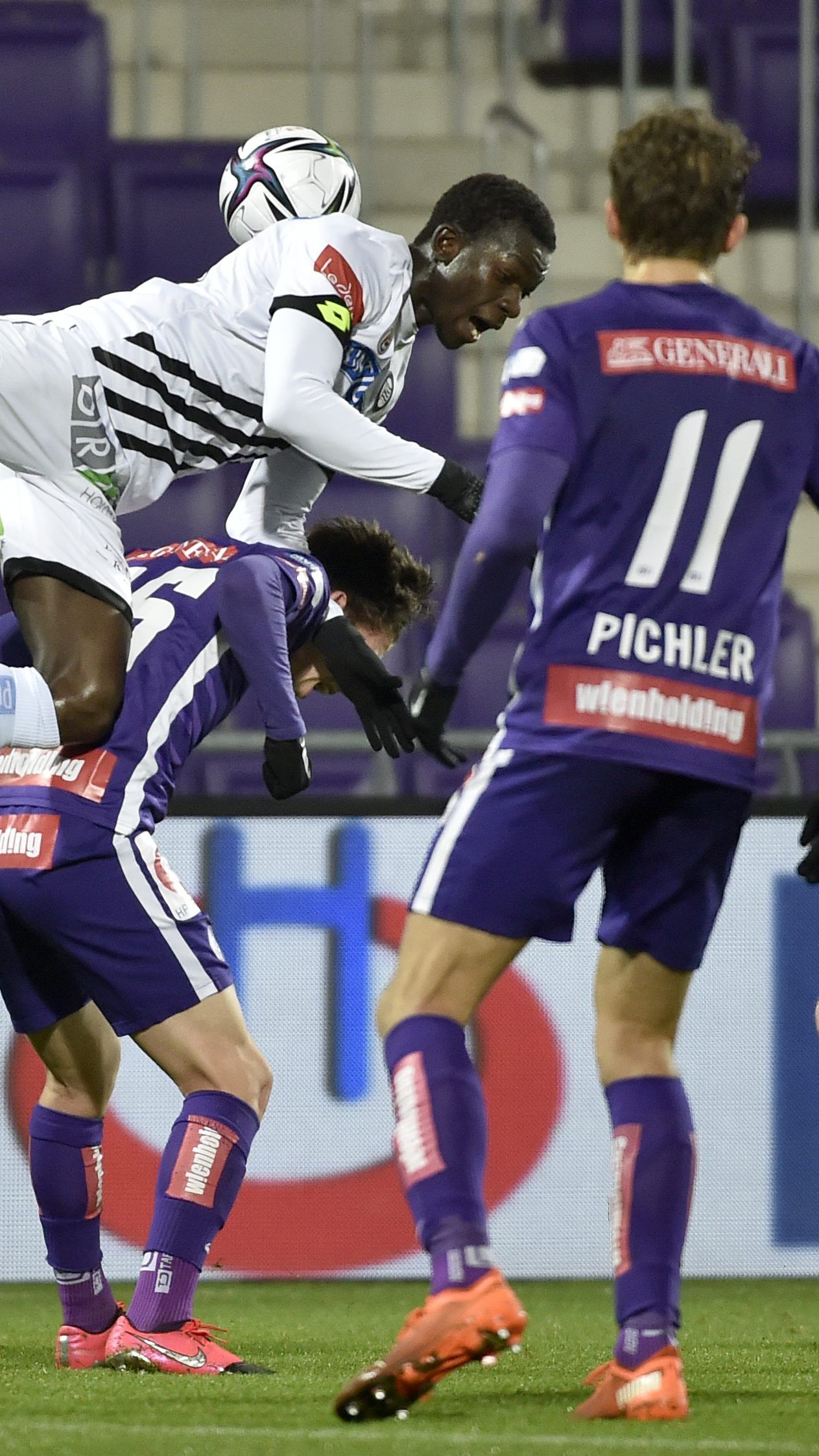 Die Wiener Austria musste sich gegen Sturm Graz geschlagen geben.