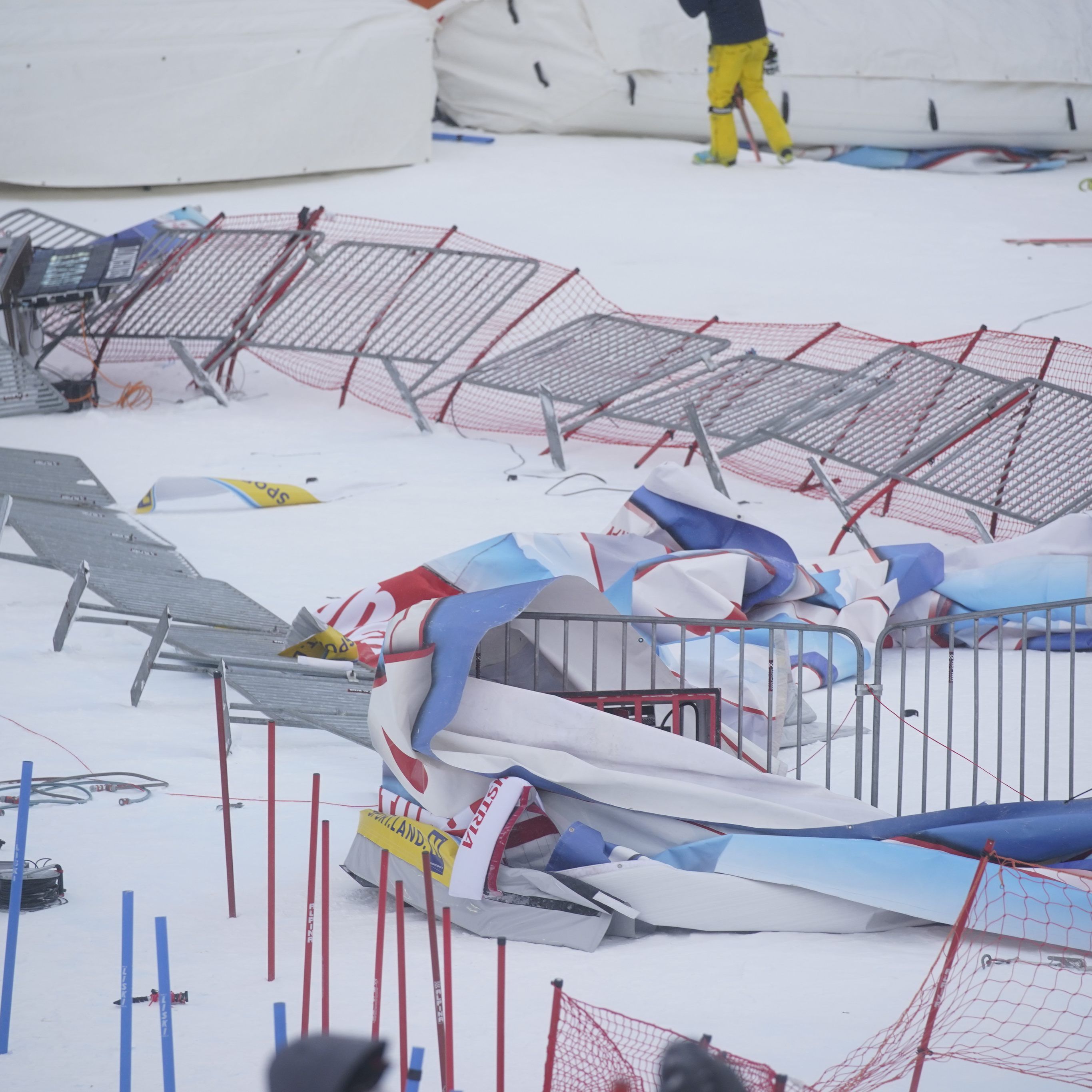 Heftige Sturmböen am Semmering