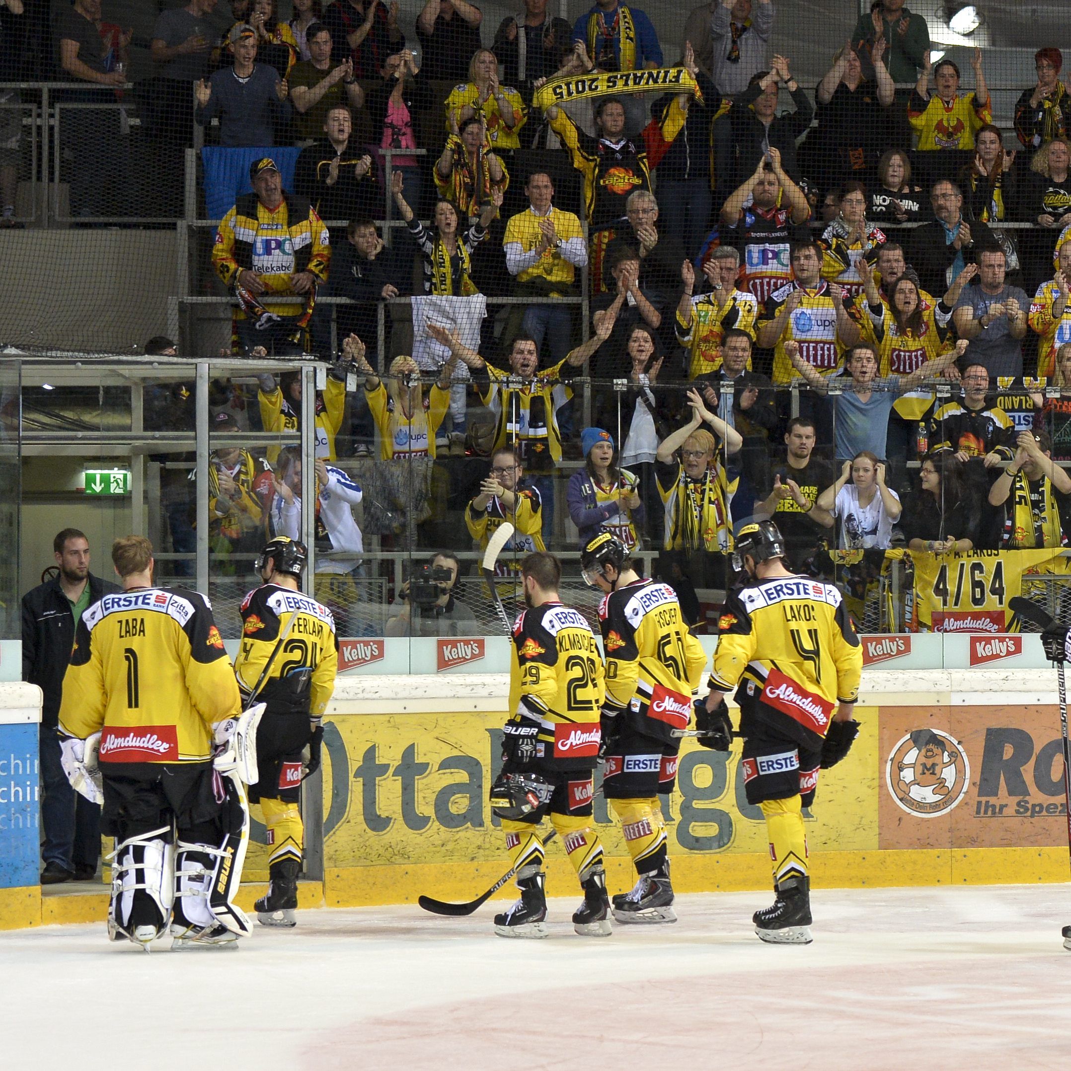 Die Vienna Capitals holten auch gegen Dornbirn nur einen Punkt.