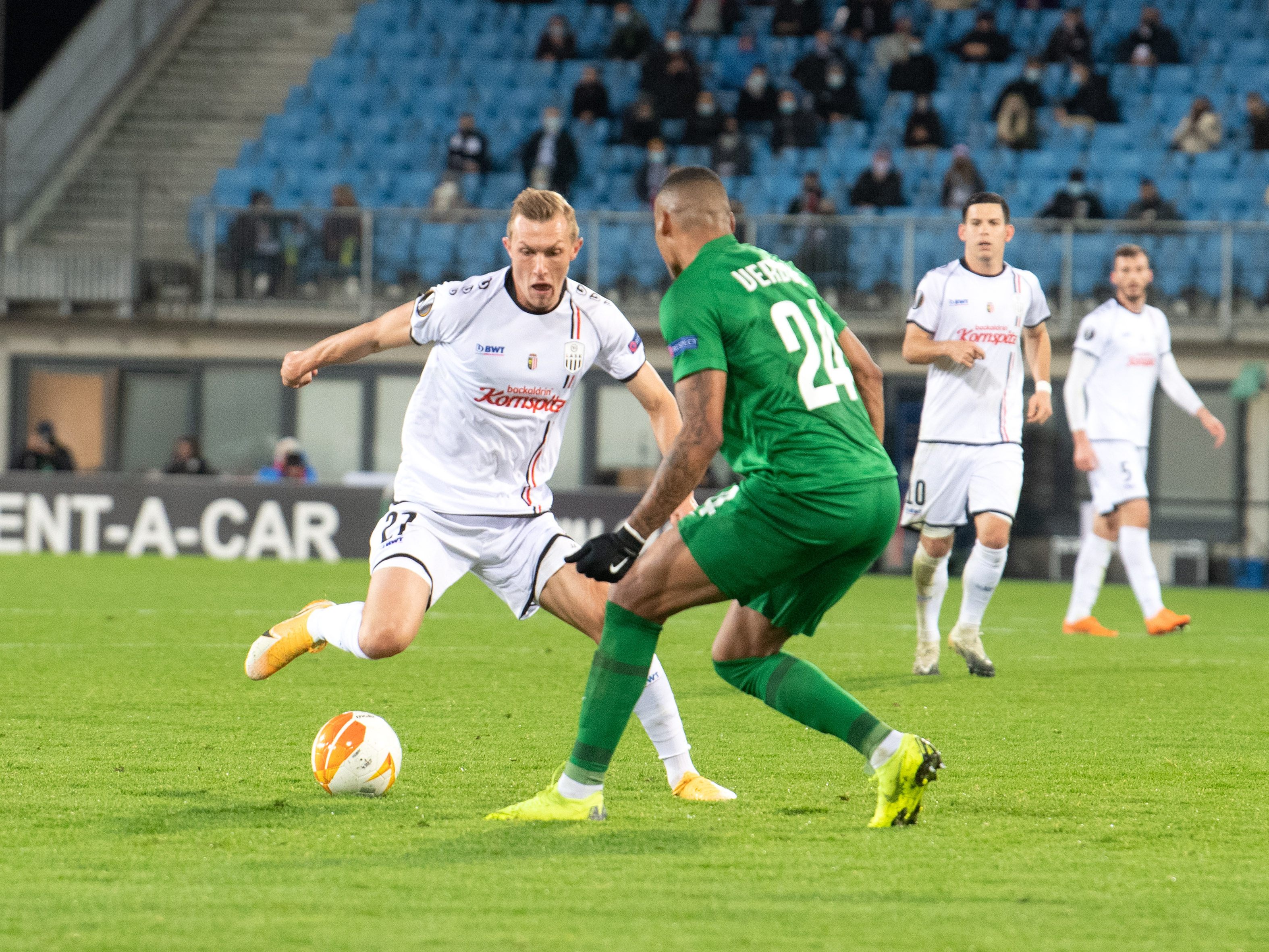 Hier sehen Sie das EL-Match zwischen Ludogorets Rasgard und LASK Linz live. Hier sehen Sie das EL-Match zwischen Ludogorets Rasgard und LASK Linz live.