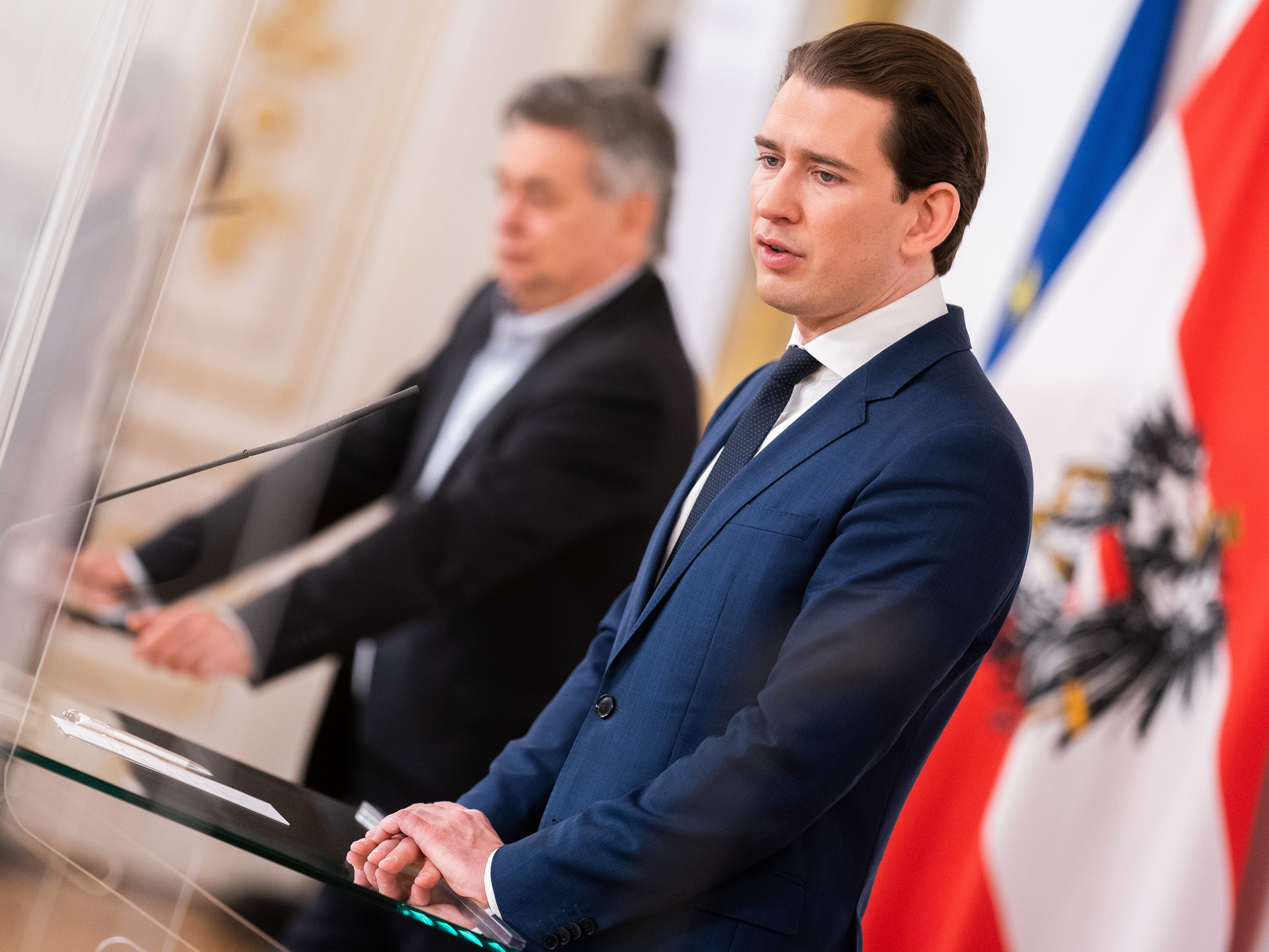 Österreich steht ein dritter Corona-Lockdown bevor. Österreich steht ein dritter Corona-Lockdown bevor.
