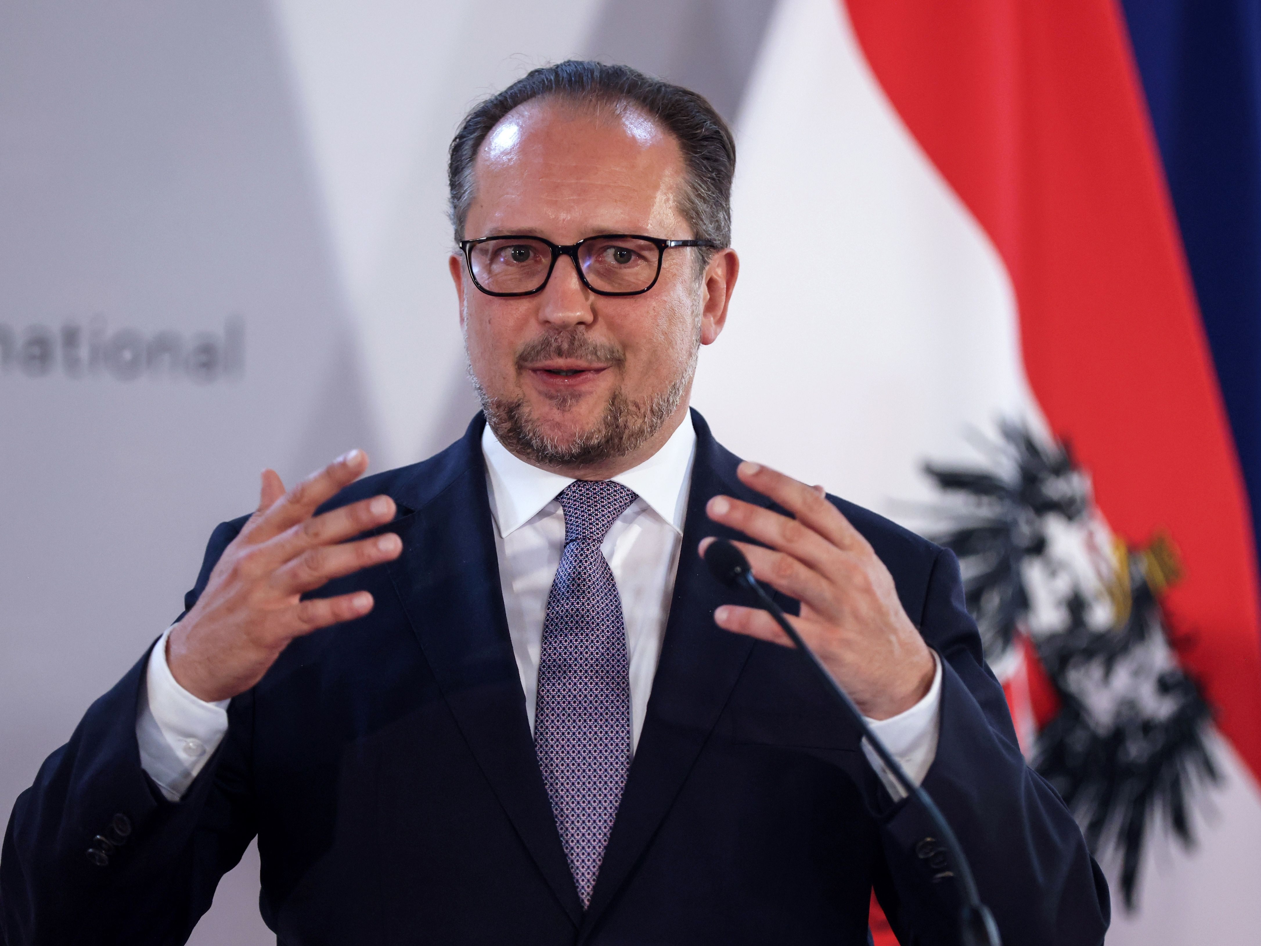 Laut Schallenberg seien vorerst keine weiteren Flugverbote geplant. Laut Schallenberg seien vorerst keine weiteren Flugverbote geplant.