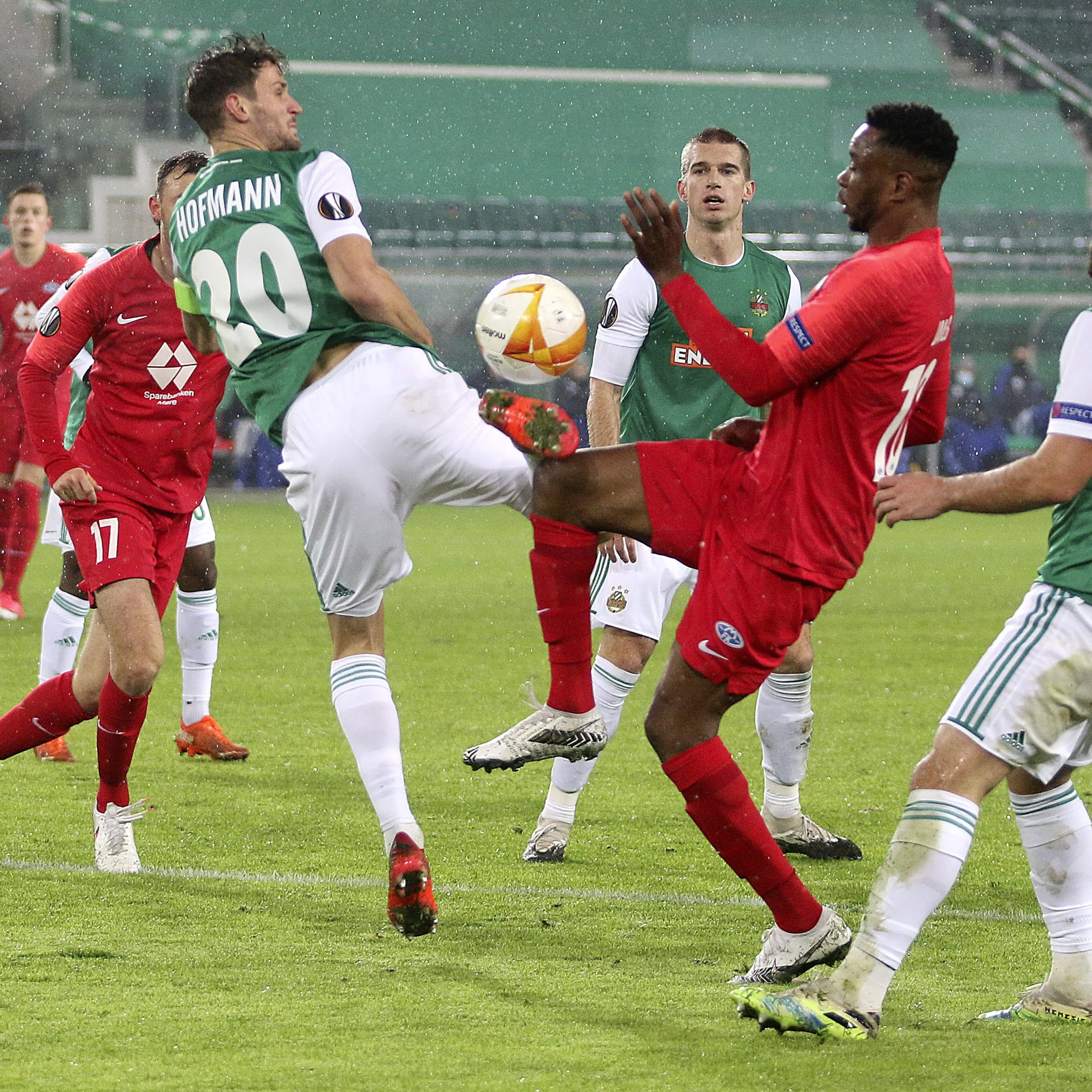 Hofmann und Co. fanden gegen Molde heute nicht die richtigen Mittel für den Erfolg.
