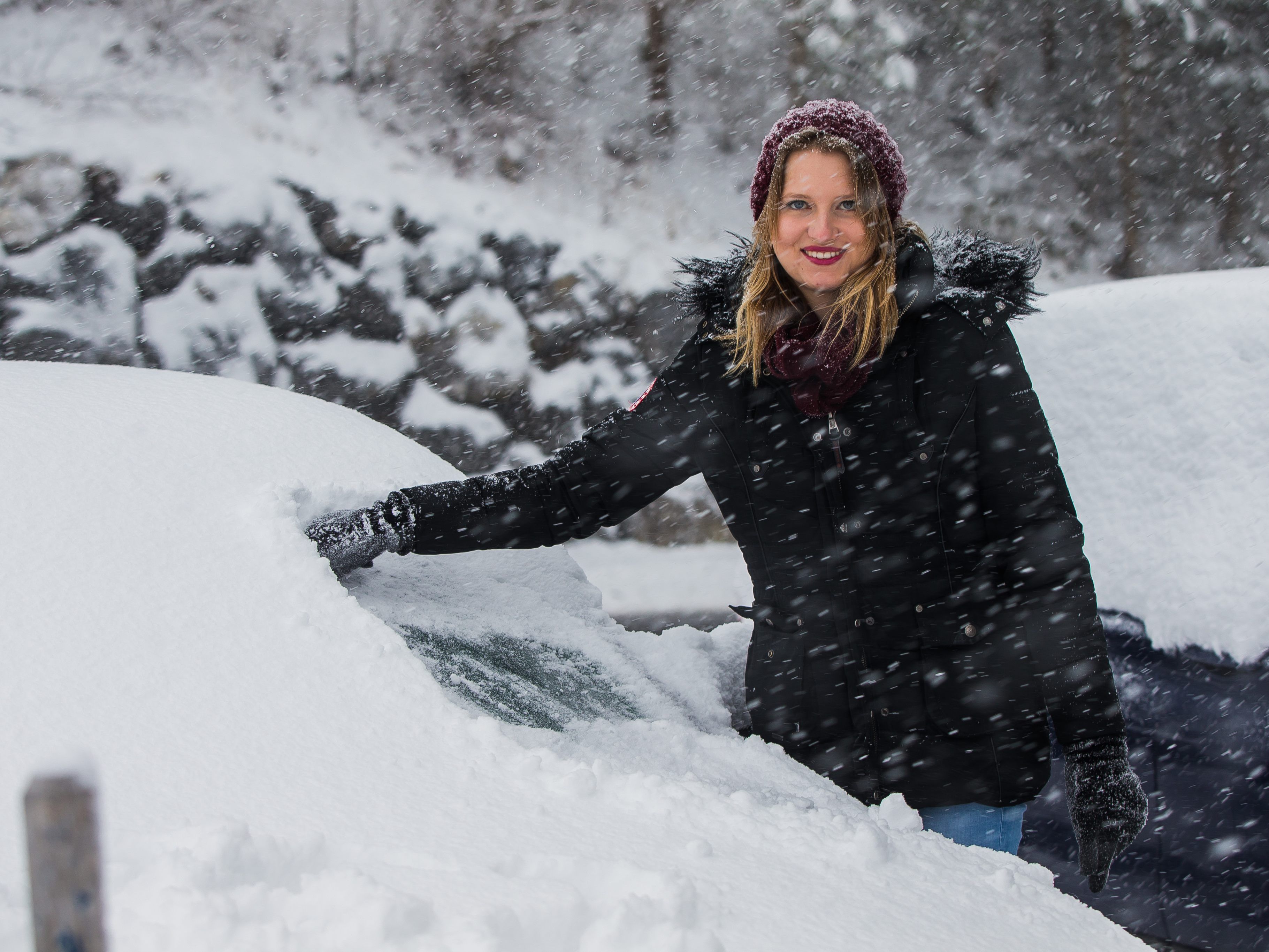 Am Wochenende ist Schnee angesagt