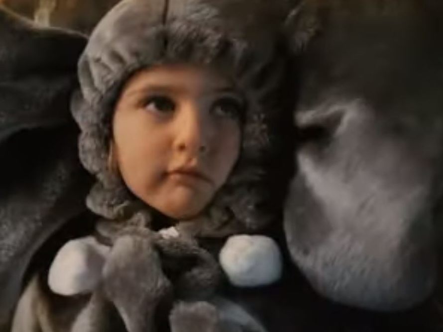 Der Babyelefant kämpft in einem neuen Video um Abstand. Der Babyelefant kämpft in einem neuen Video um Abstand.